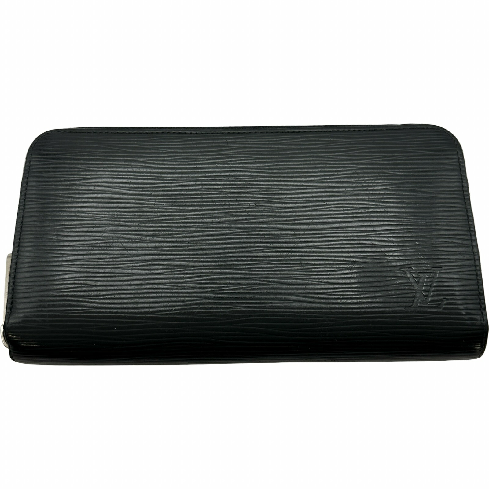 ルイ・ヴィトン LOUIS VUITTON ジッピー･ウォレット M60072 黒いこと しろがね色金具 エピ ユニ一発やる 長紙入れ【中古】