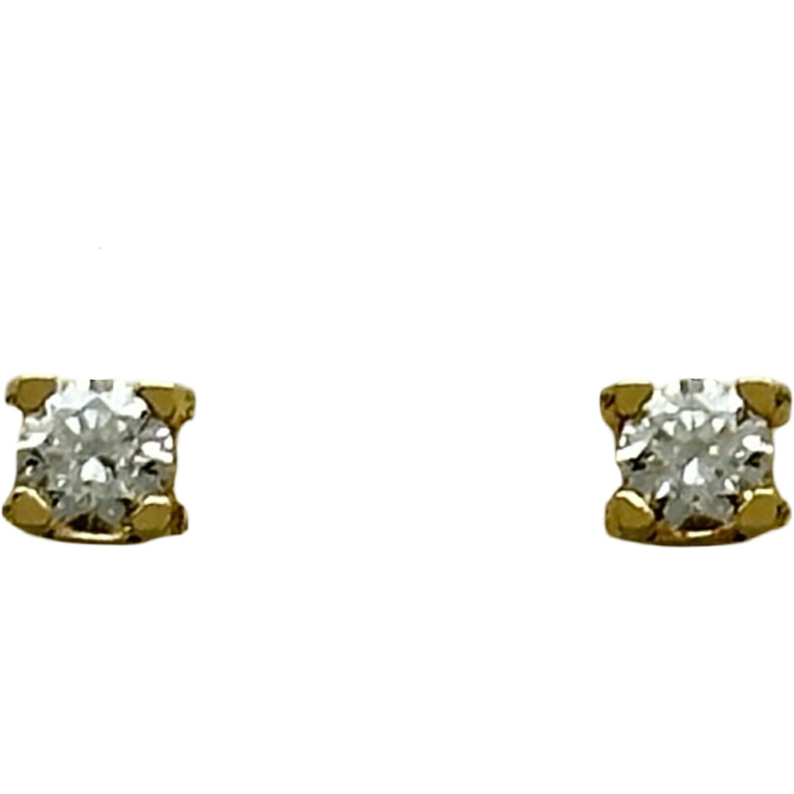 カルティエ Cartier Cドゥカルティエダイヤピアス ゴールド Au750 ダイヤモンド ジュエリー【中古】