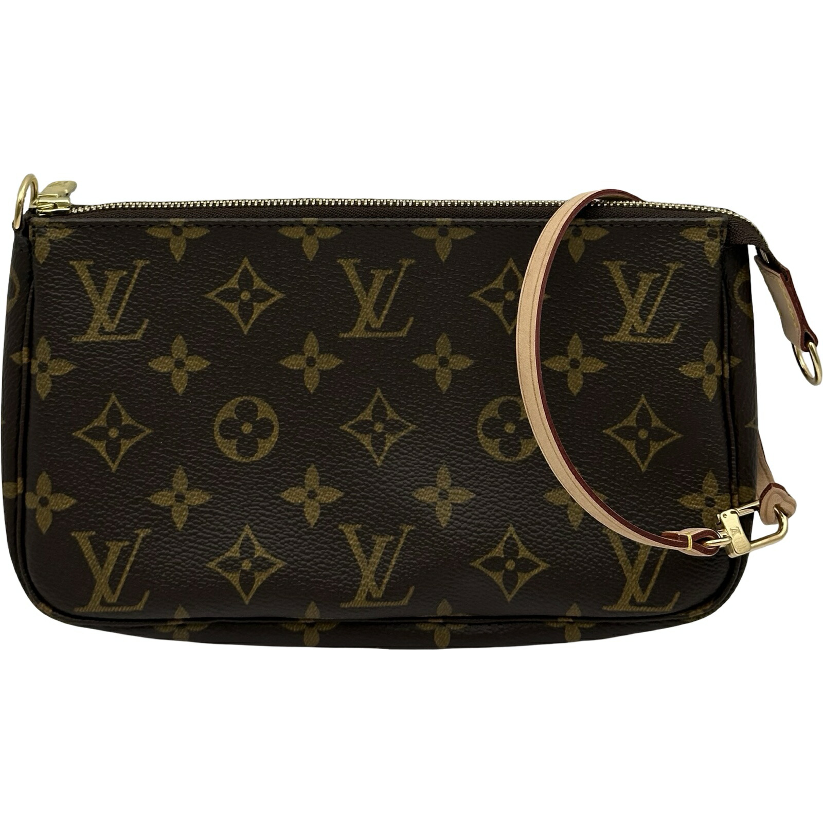 ルイ・ヴィトン LOUIS VUITTON ポシェット・アクセソワール M51980 ブラウン モノグラム レディース ショルダーバッグ【中古】