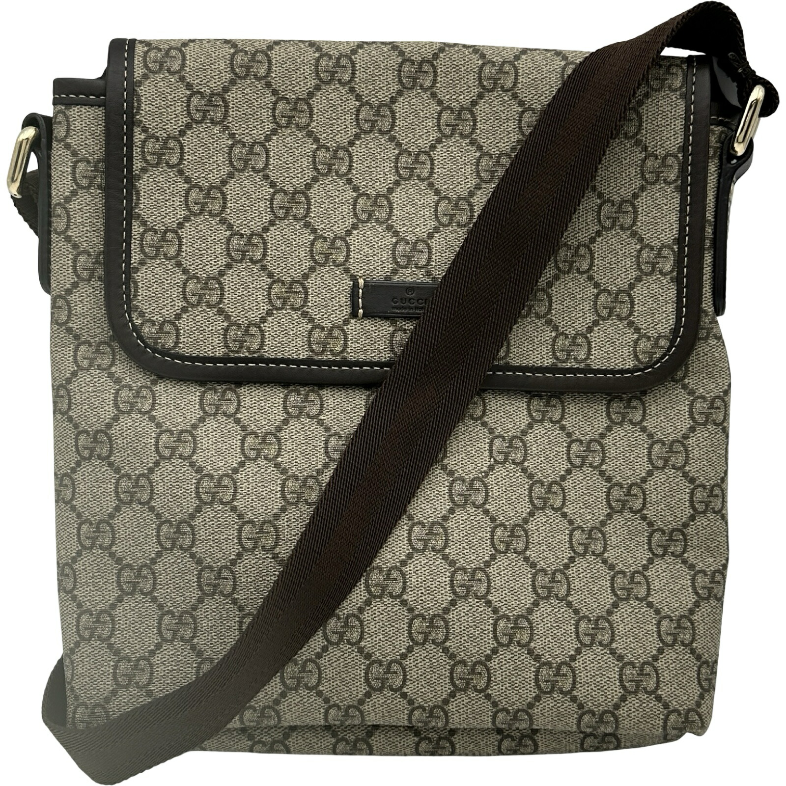 グッチ GUCCI ショルダーバッグ 223666 ブラウン GGスプリーム レディース ショルダーバッグ【中古】
