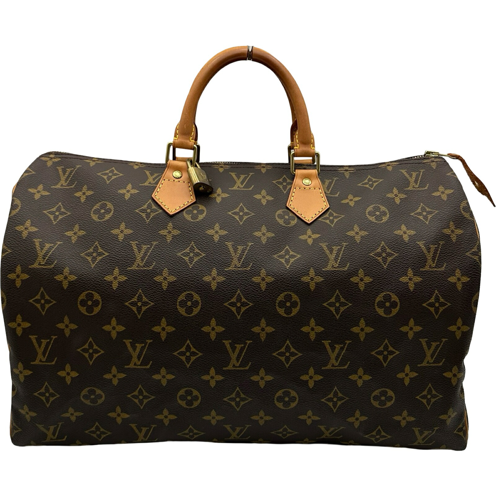 ルイ・ヴィトン LOUIS VUITTON スピーディ40 M41522 ブラウン モノグラム レディース ボストンバッグ【中古】
