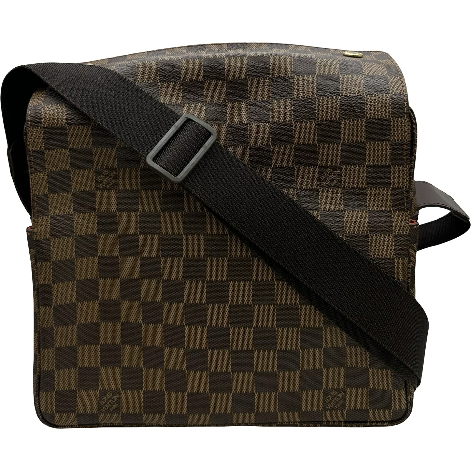 ルイ・ヴィトン LOUIS VUITTON ナヴィグリオ N45255 ブラウン ダミエ メンズ ショルダーバッグ【中古】