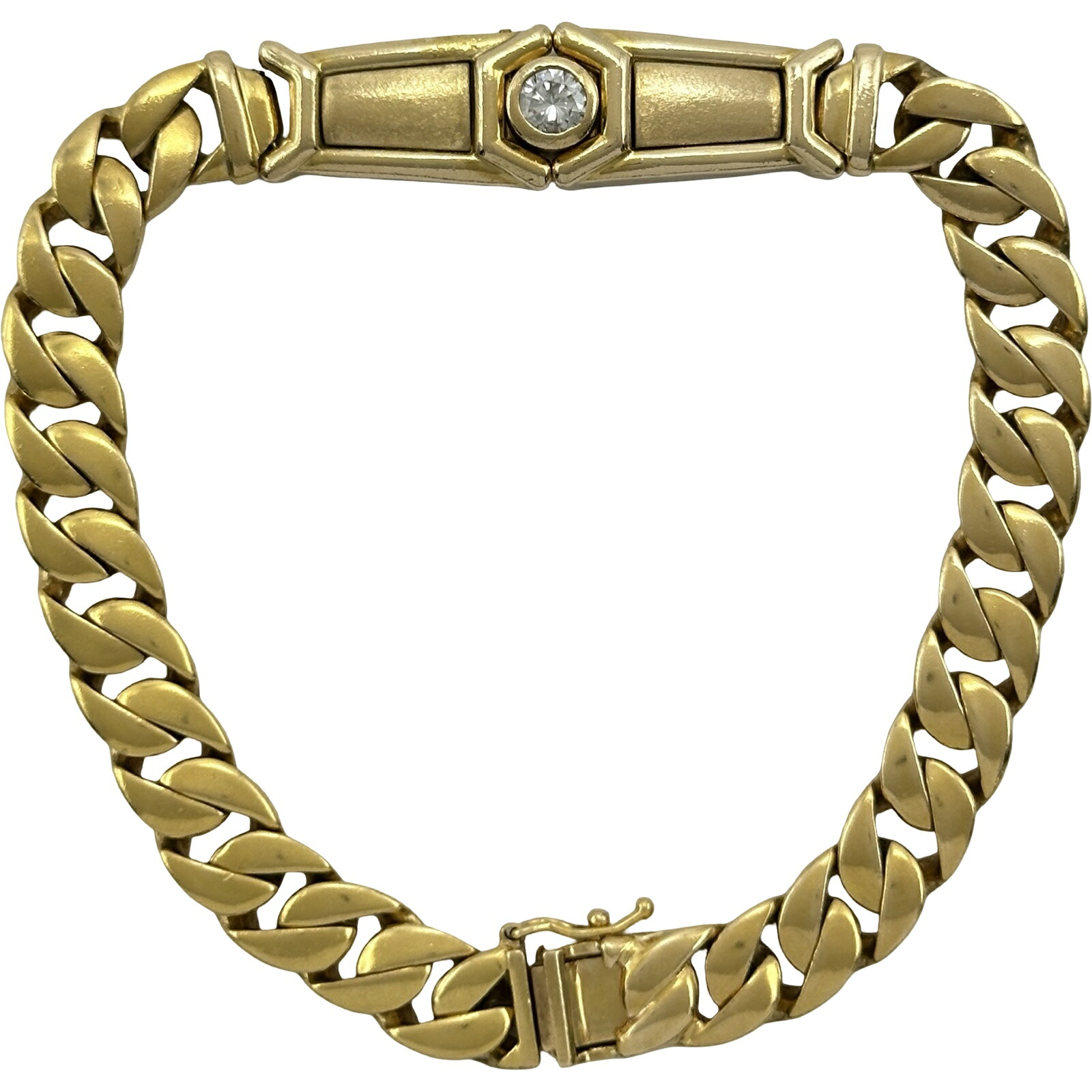 ダイヤモンドブレス ゴールド K18 ダイヤモンド ジュエリー【中古】