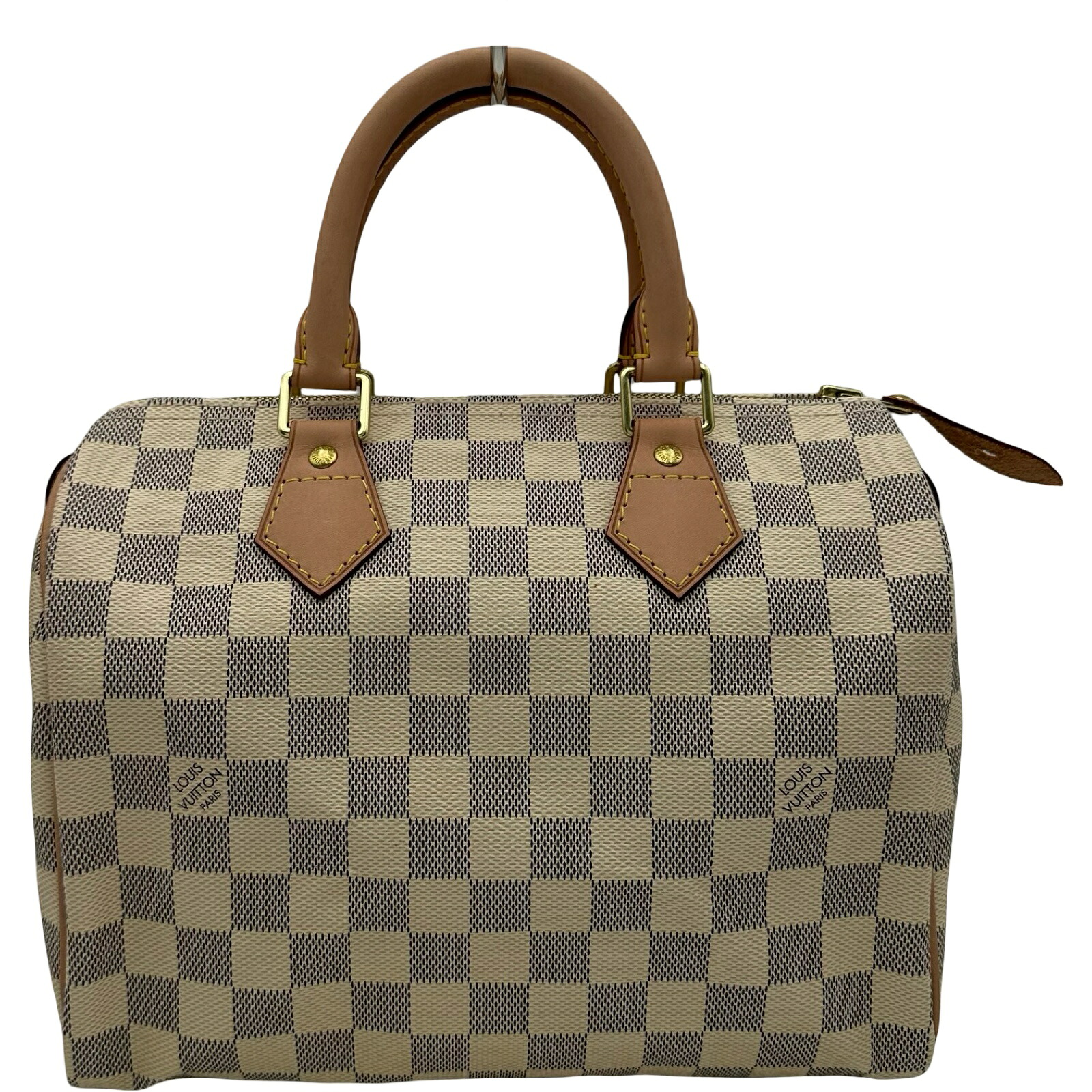 ルイ・ヴィトン LOUIS VUITTON スピーディ25 N41534 アイボリー ダミエ・アズール レディース ハンドバッグ【中古】|OKURA(おお蔵)店