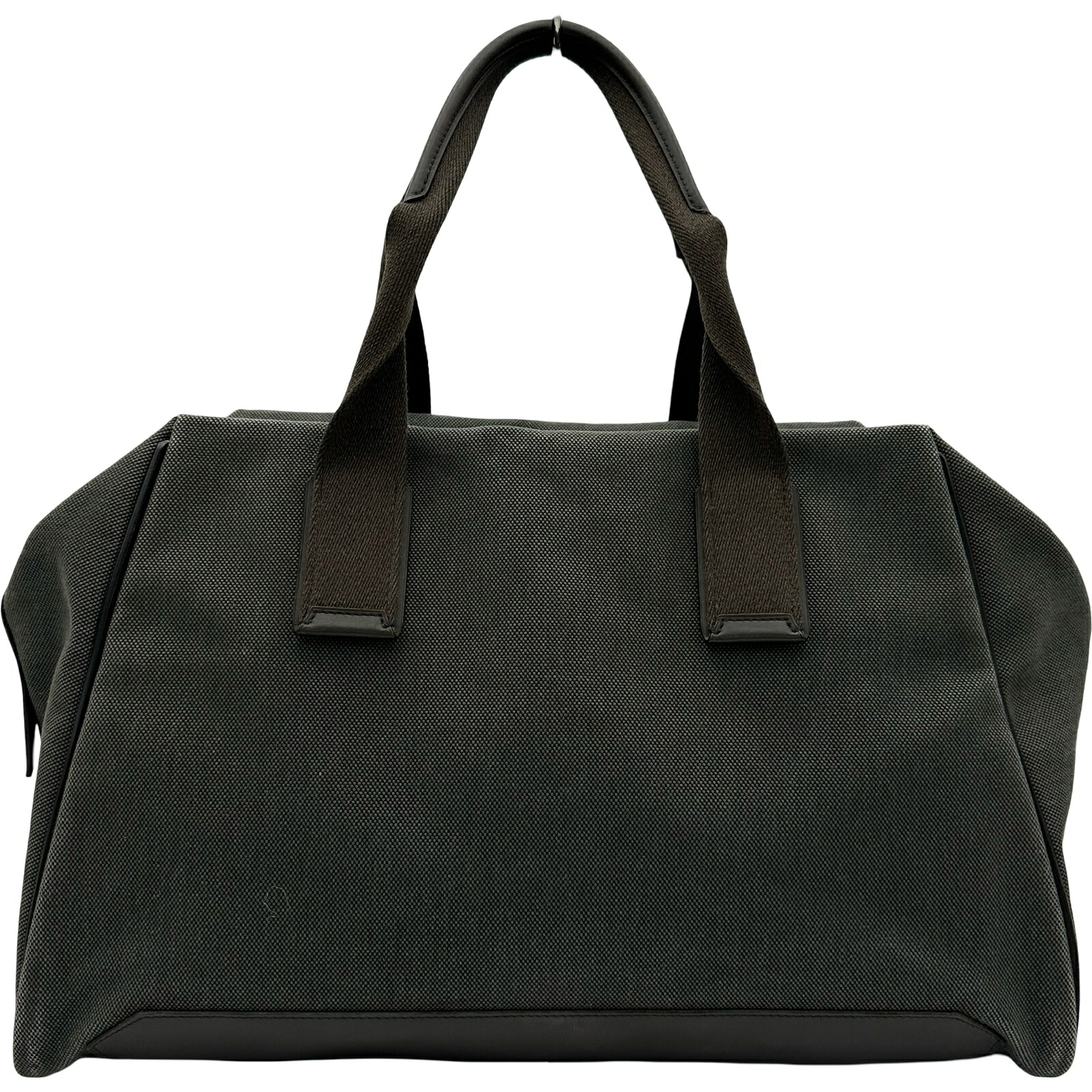 【6/1～ 最大限度30,000円OFF引き換え証！】エルメス HERMES ボストンバッグ □Q刻 薄墨色/赤銅色 しろがね色金具 トワル/スイフト ユニ一発やる ボストンバッグ【中古】