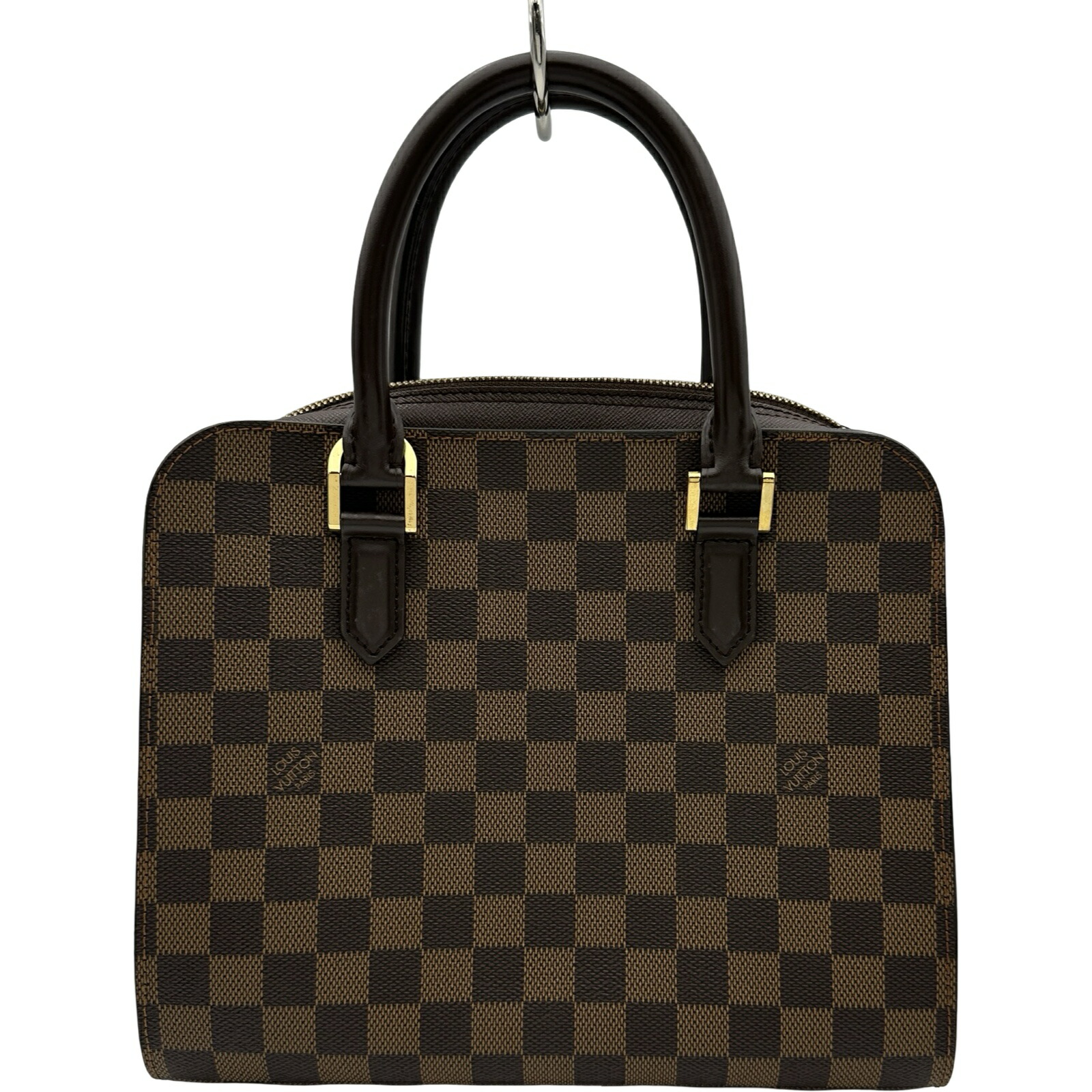 ルイ・ヴィトン LOUIS VUITTON トリアナ N51155 ブラウン ダミエ レディース ハンドバッグ【中古】