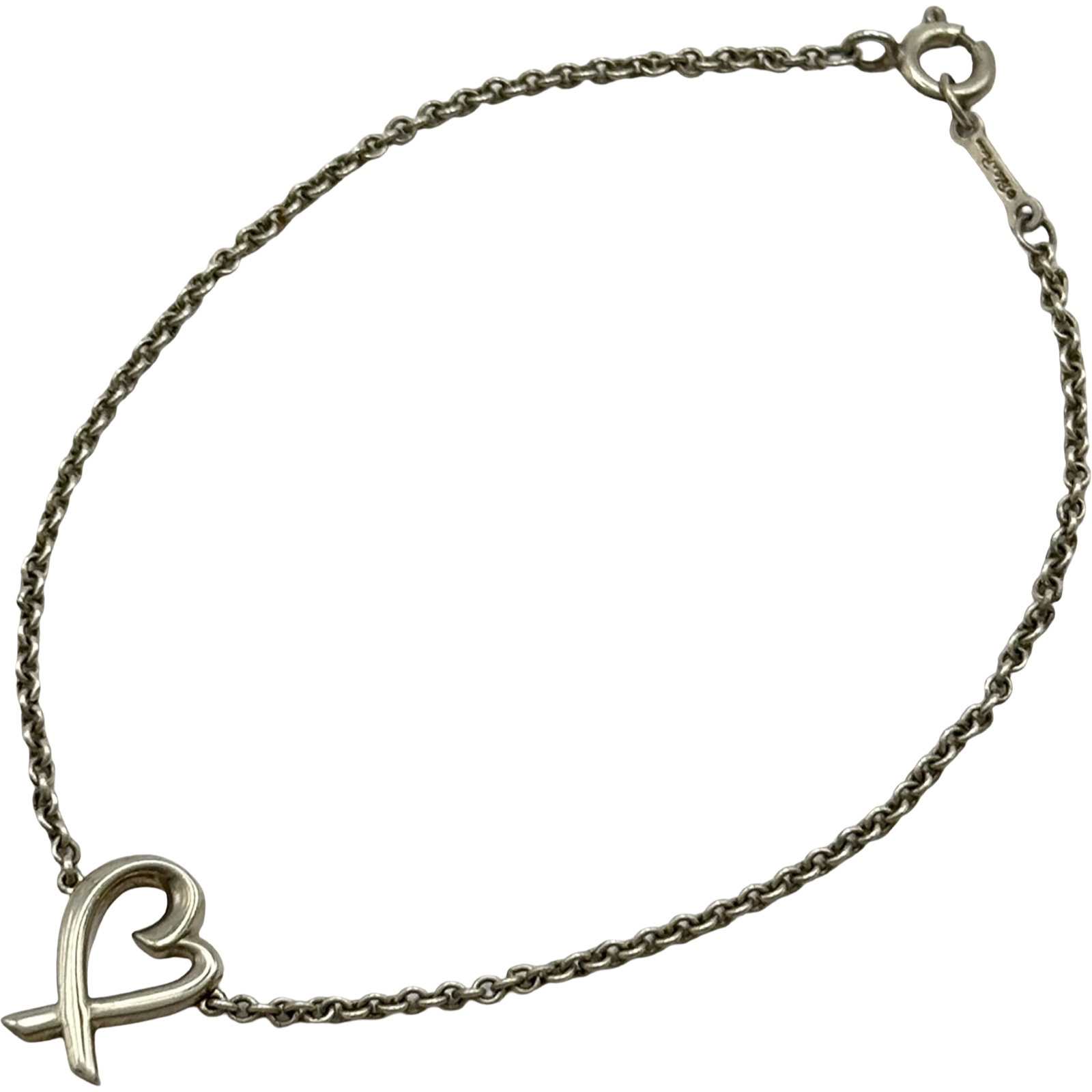 ティファニー TIFFANY&CO ラヴィングハートブレス シルバー 925 ジュエリー【中古】
