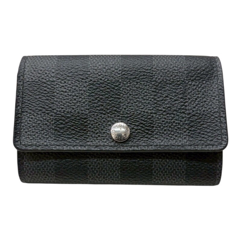 ルイ・ヴィトン LOUIS VUITTON ミュルティクレ６ M61662 ダミエ・グラフィット ユニセックス キーケース【中古】｜OKURA（おお蔵）店