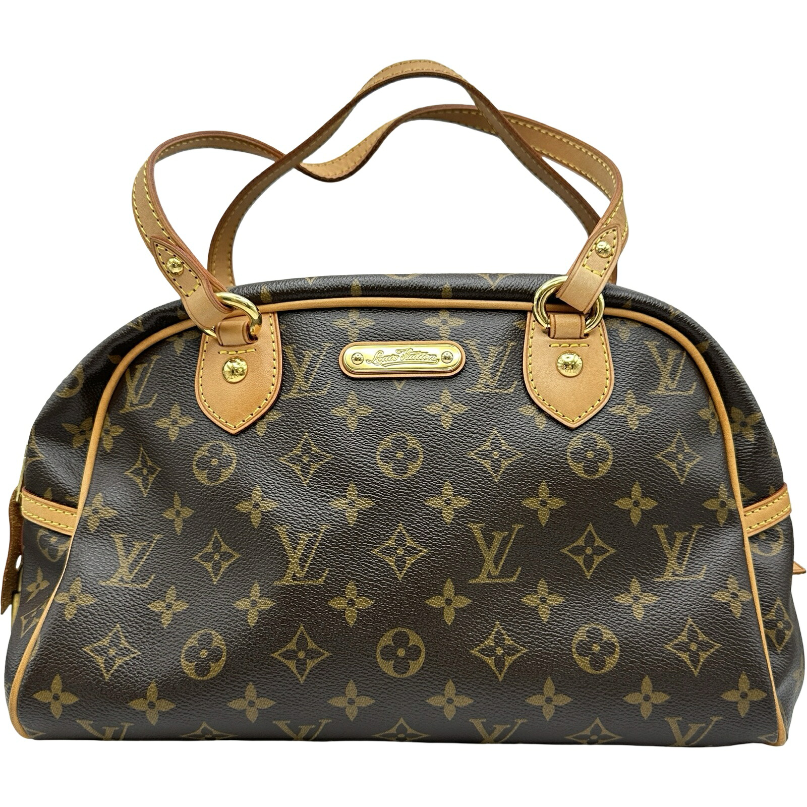 ルイ・ヴィトン LOUIS VUITTON モントルグイユPM M95565 ブラウン モノグラム レディース ハンドバッグ【中古】