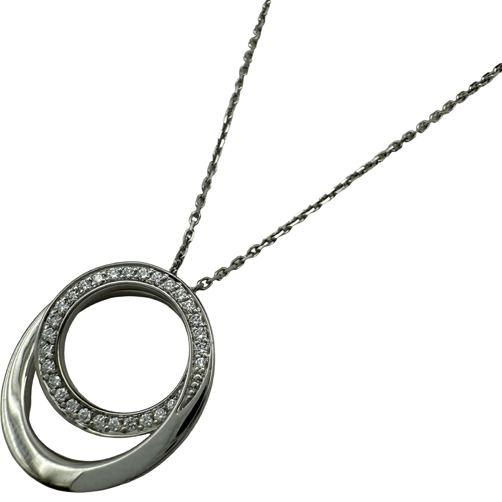 カルティエ Cartier エタンセルネックレス ホワイトゴールド 750 ジュエリー【中古】｜OKURA（おお蔵）店