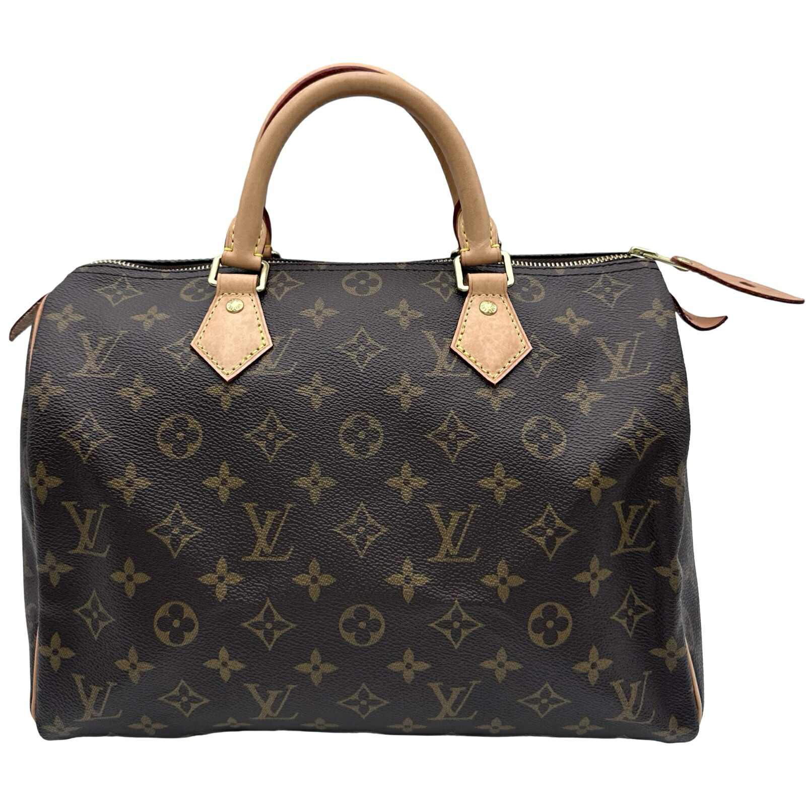 ルイ・ヴィトン LOUIS VUITTON スピーディ 30 M41108 ブラウン モノグラムキャンバス　 レディース ボストンバッグ【中古】