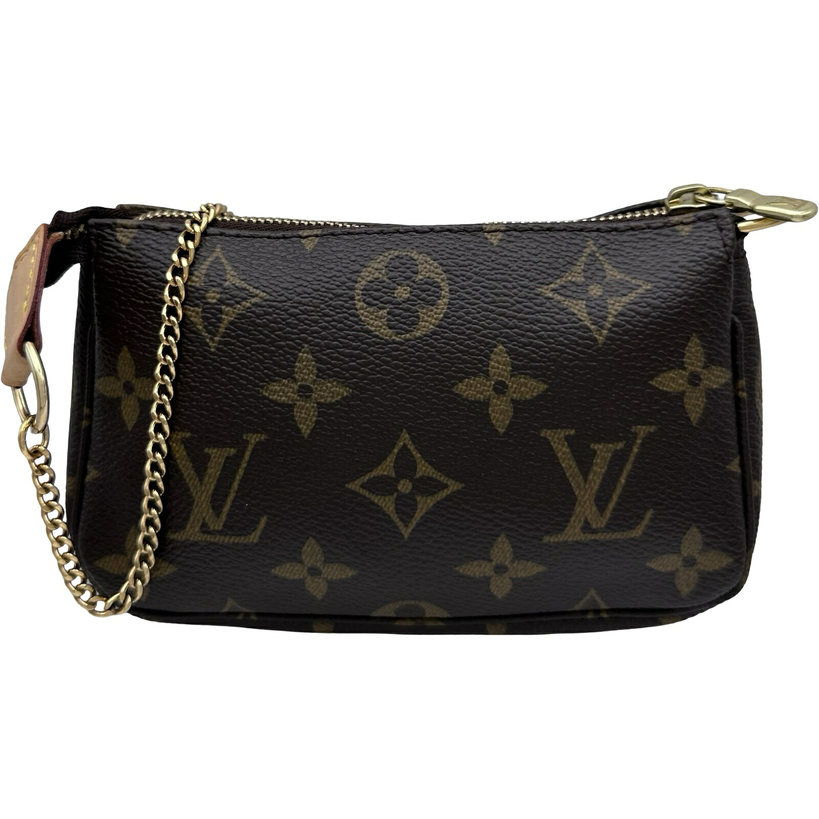 ルイ・ヴィトン LOUIS VUITTON ミニ・ポシェット・アクセソワール M58009 ブラウン モノグラムキャンバス　 レディース ハンドバッグ【中古】