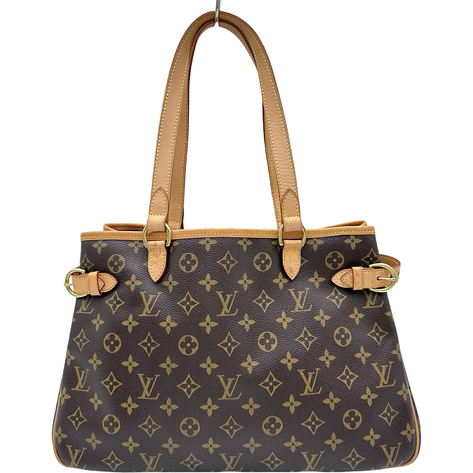 ルイ・ヴィトン LOUIS VUITTON バティニョール・オリゾンタル M51554 ブラウン モノグラムキャンバス レディース ハンドバッグ【中古】