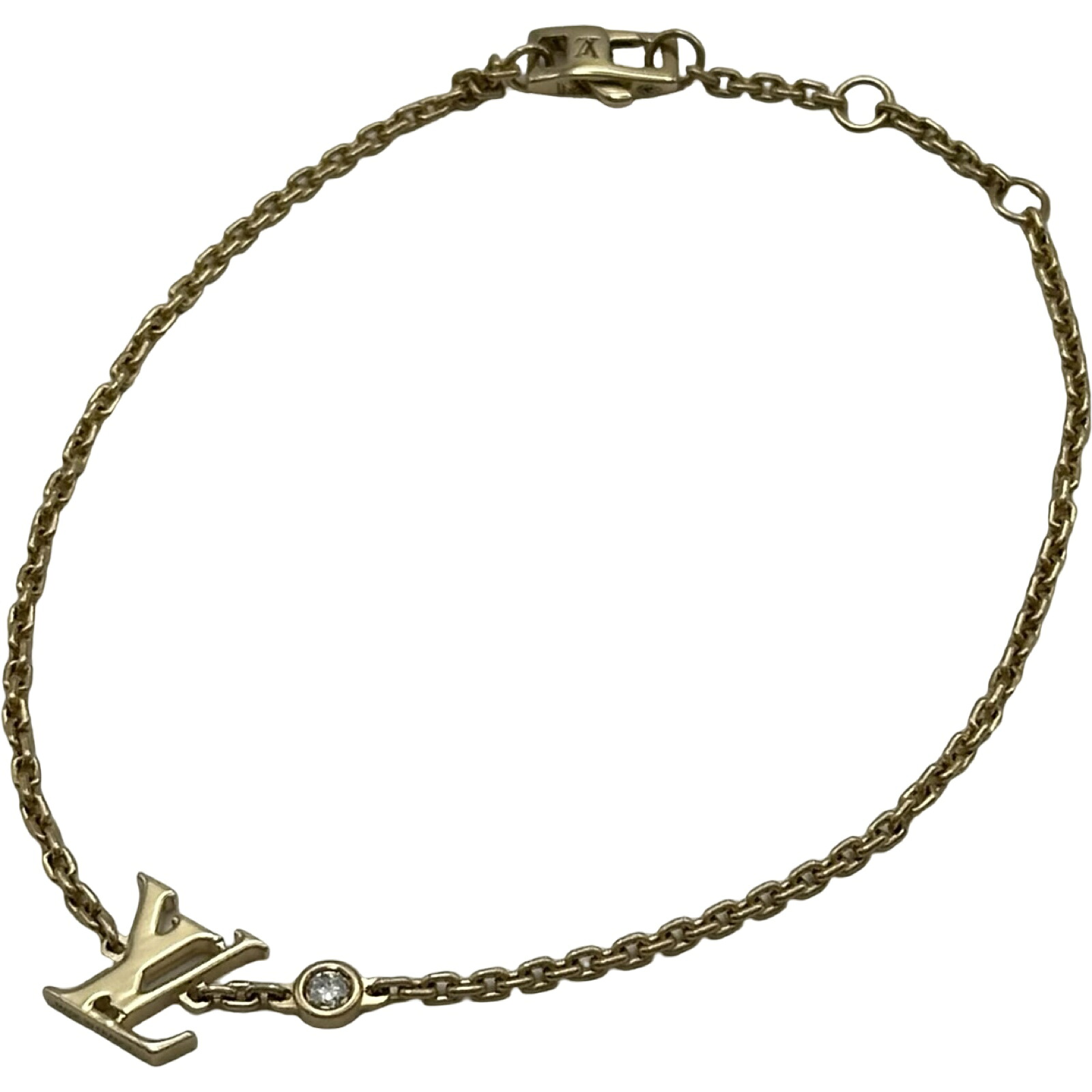 ルイ・ヴィトン LOUIS VUITTON パンダンティフイディール ブロッサムブレスレット ゴールド 750/ダイヤモンド ジュエリー【中古】 106,150円