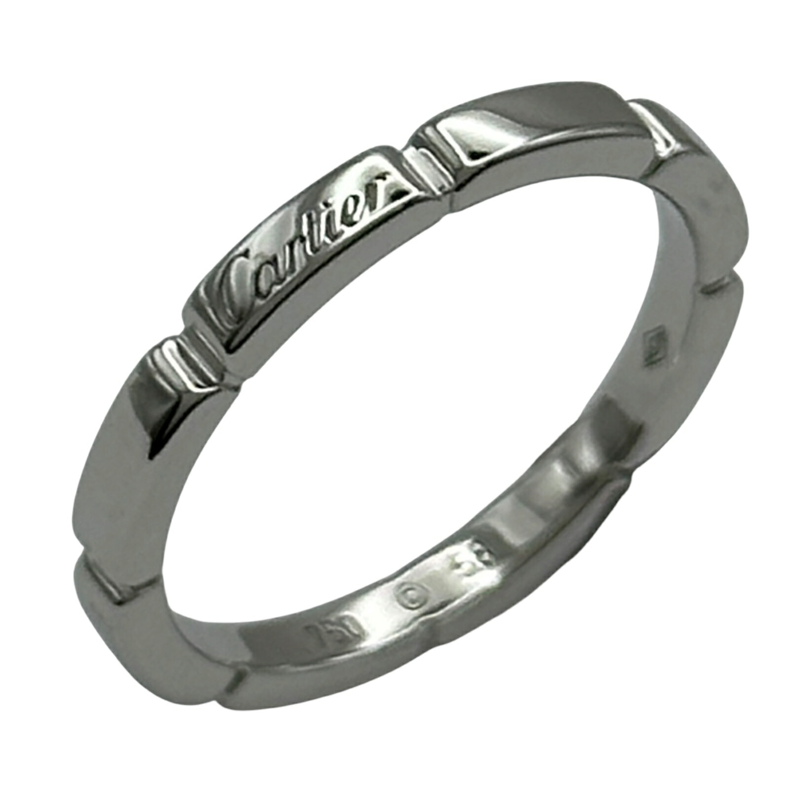 【6/1～ 最大限度30,000円OFF引き換え証！】カルティエ Cartier マイヨンパンテールリング 白いことゴールド 750 宝飾品【中古】