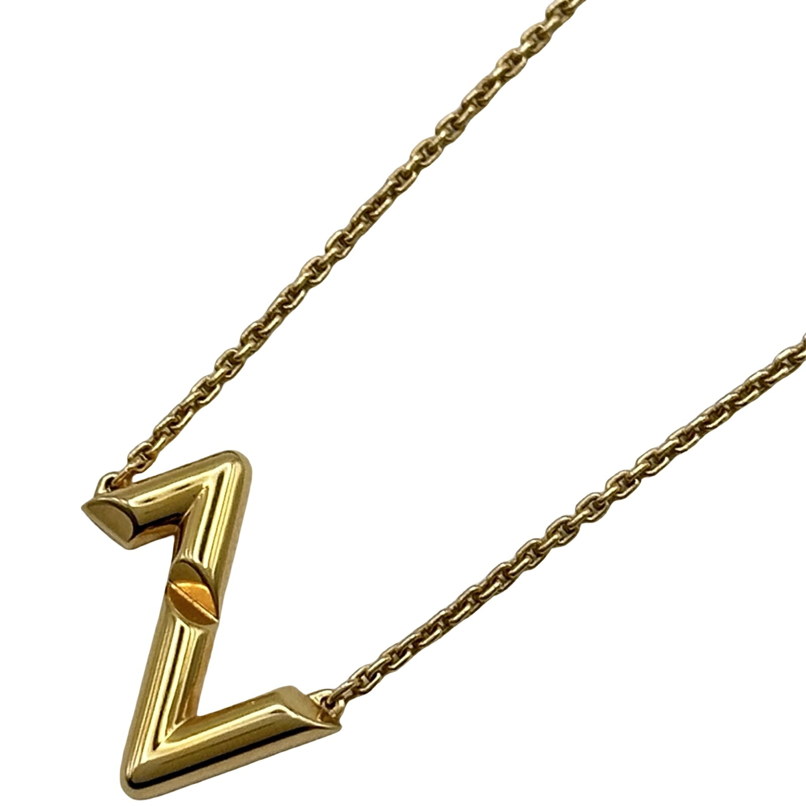 ルイ・ヴィトン LOUIS VUITTON ヴォルトアップサイドダウンネックレス ゴールド Au750 ジュエリー【中古】