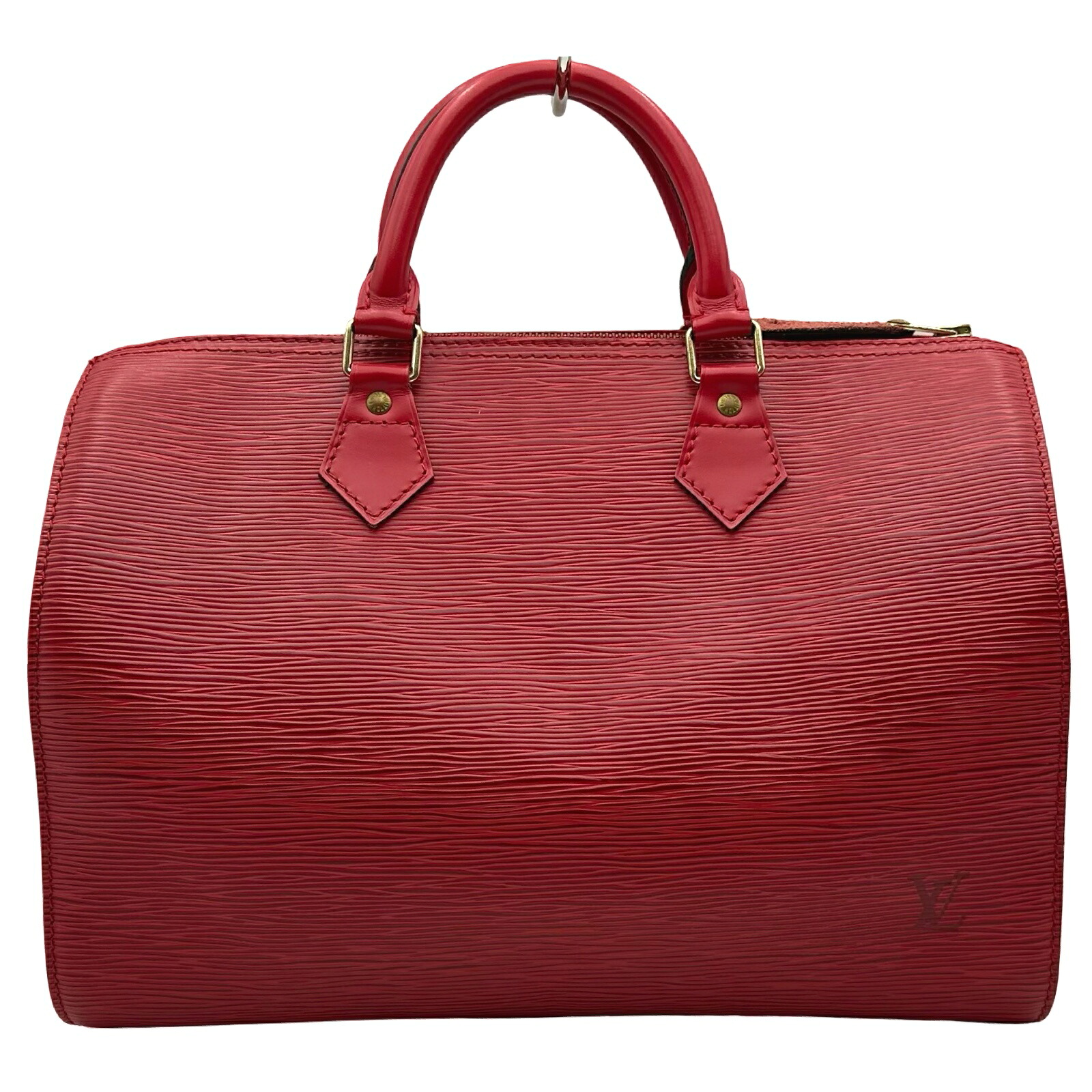 ルイ・ヴィトン LOUIS VUITTON スピーディ30 M43007 カスティリアンレッド エピ ユニセックス ハンドバッグ【中古】