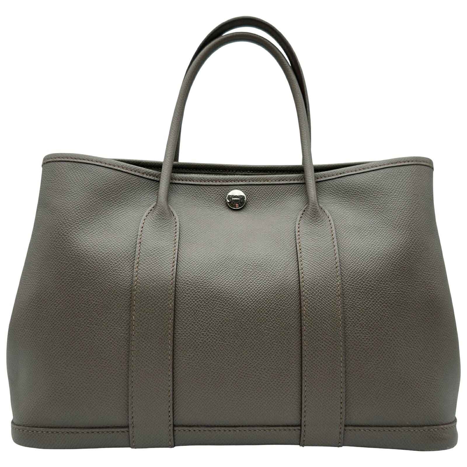 エルメス HERMES ガーデンパーティTPM X刻 エタン シルバー金具 エプソン レディース ハンドバッグ【中古】｜OKURA（おお蔵）店