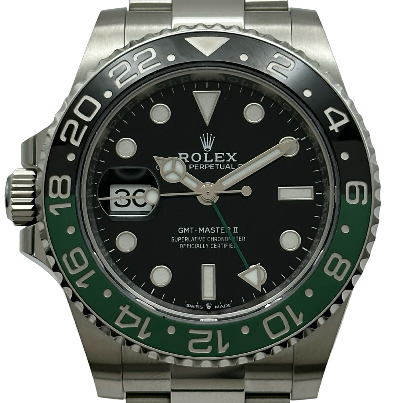 ロレックス ROLEX GMTマスター2 126720VTNR ブラック ステンレススチール 自動巻き メンズ 腕時計【中古】