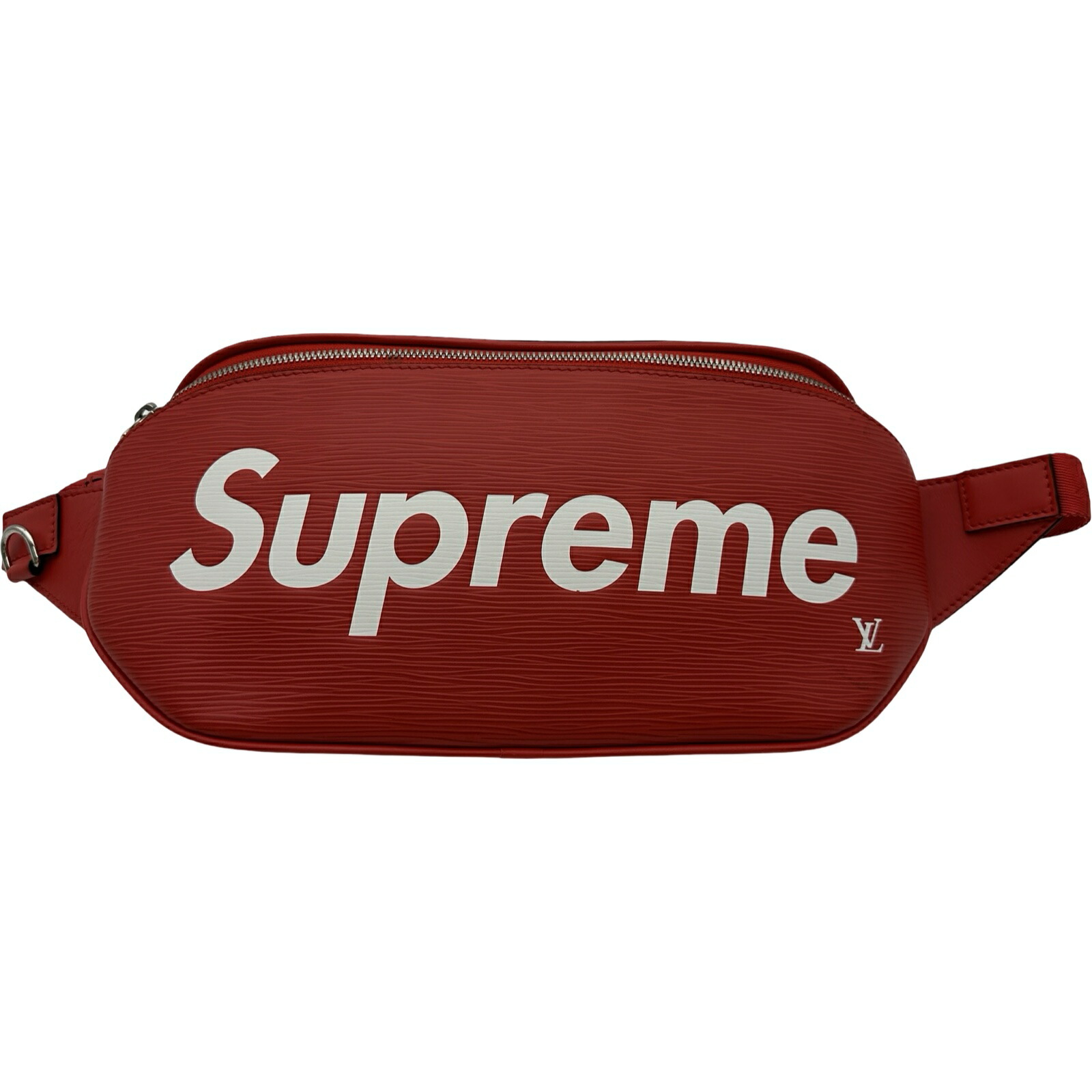 ルイ・ヴィトン LOUIS VUITTON LV×Supreme バムバッグPM M53418 レッド/ホワイト エピ メンズ ウエストバッグ【中古】 210,000円