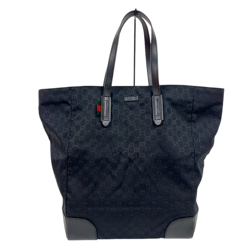 グッチ GUCCI ウェブラージトートバッグ 308927 GGキャンバス ユニセックス トートバッグ【中古】｜OKURA（おお蔵）店