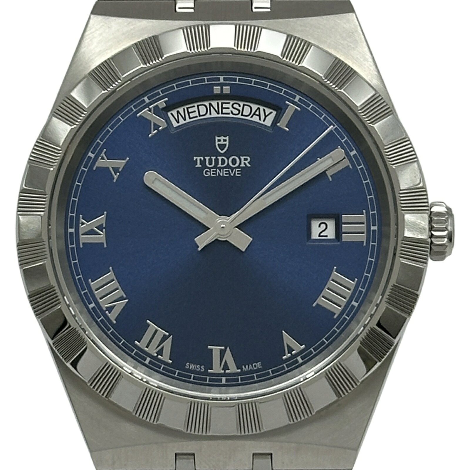 チューダー/チュードル TUDOR ロイヤル 28600 ブルー ステンレススチール 自動巻き メンズ 腕時計【中古】