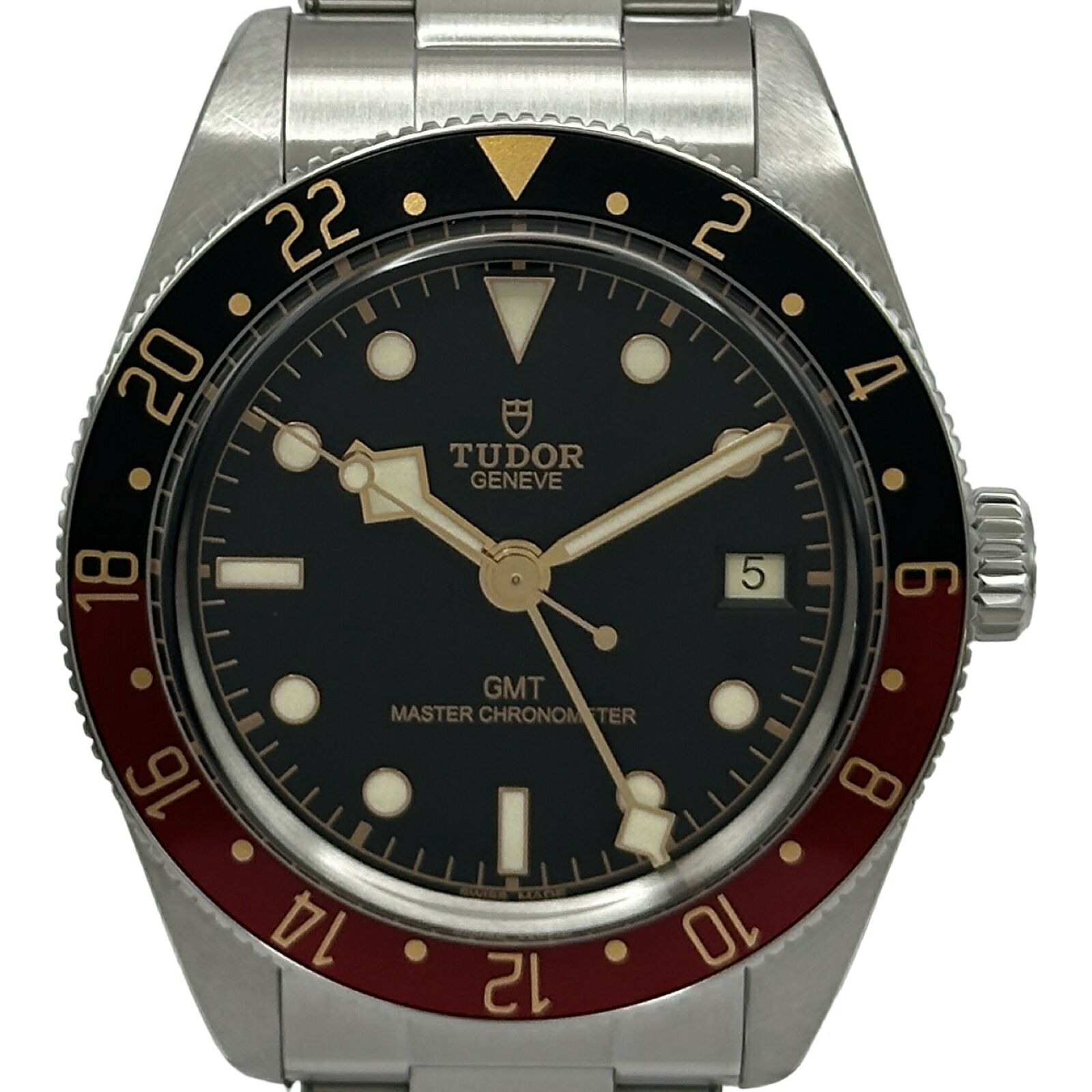 チューダー/チュードル TUDOR ブラックベイ58 GMT 7939G1A0NRU ブラック ステンレススチール 自動巻き メンズ 腕時計【中古】