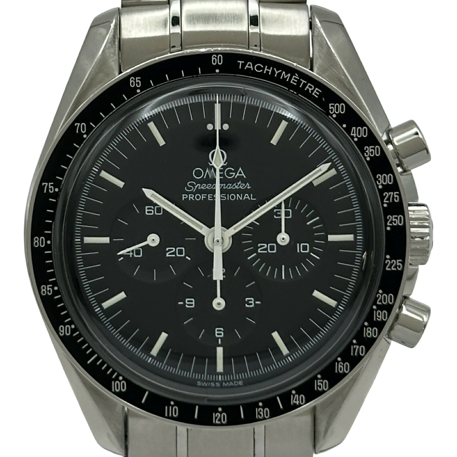 オメガ OMEGA スピードマスター ムーンウォッチ プロフェッショナル 3573.50 ブラック ステンレススチール 手巻き メンズ 腕時計【中古】