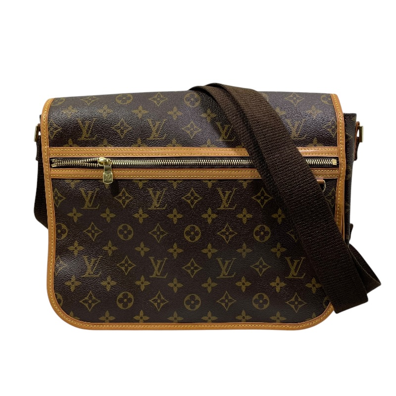 【6/1～ 最大限度30,000円OFF引き換え証！】ルイ・ヴィトン LOUIS VUITTON メッセンジャー・ボスフォール GM M40105 赤銅色 モノグラム メンズ ショルダーバッグ【中古】