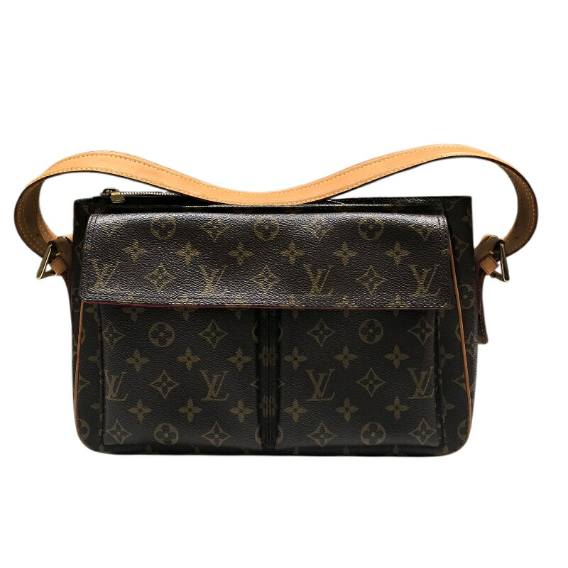 【6/1～ 最大限度30,000円OFF引き換え証！】ルイ・ヴィトン LOUIS VUITTON ヴィバシテGM M51163 赤銅色 モノグラム レディース ショルダーバッグ【中古】