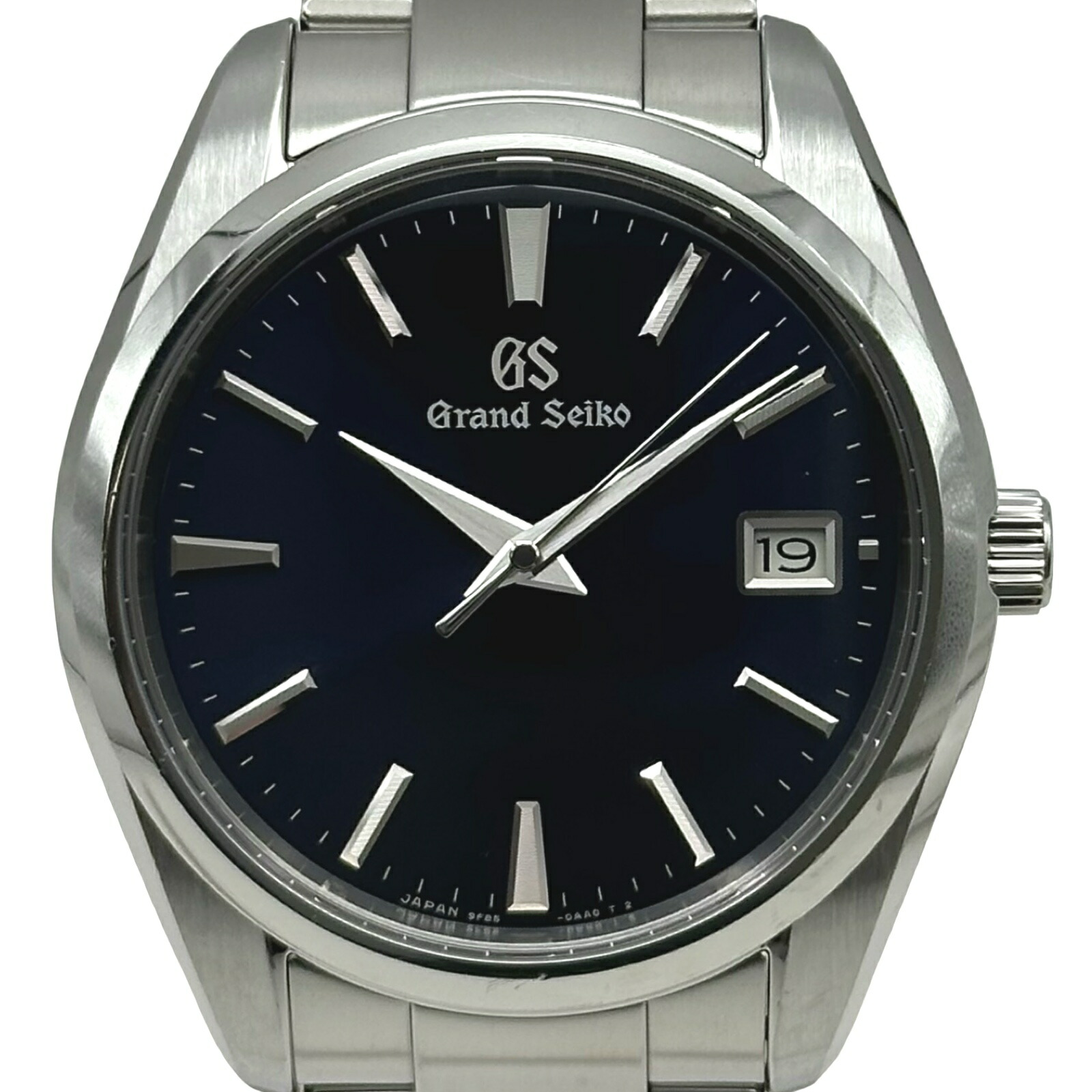 地べたセイコー Grand Seiko ヘリテージコレクション 9F石英  SBGP013(9F95-0AC0) 米国海軍 ステンレス鋼スチール写真 石英 メンズ ウォッチ【中古】
