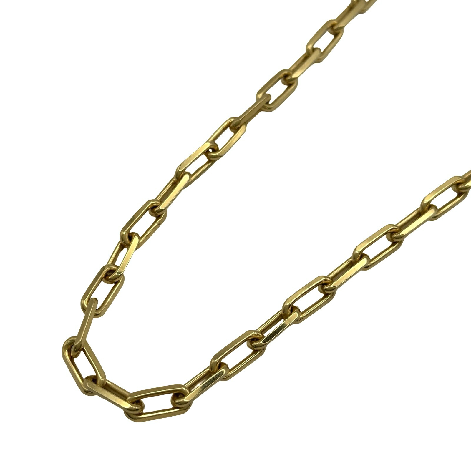カルティエ Cartier サントスデュモンネックレス ゴールド Au750 ジュエリー【中古】｜OKURA（おお蔵）店