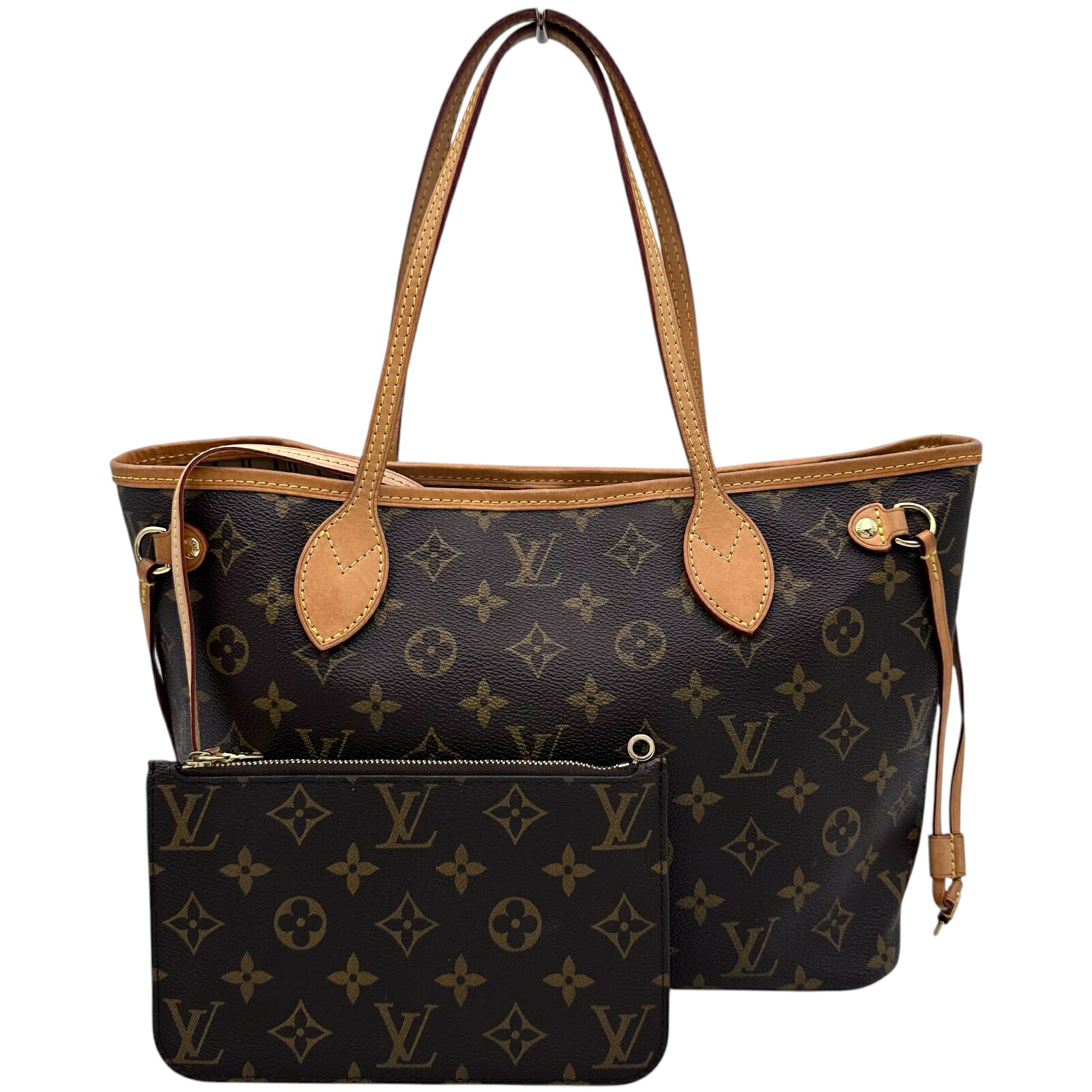 ルイ・ヴィトン LOUIS VUITTON ネヴァーフルPM M41000 ブラウン モノグラムキャンバス レディース トートバッグ【中古】｜OKURA（おお蔵）店