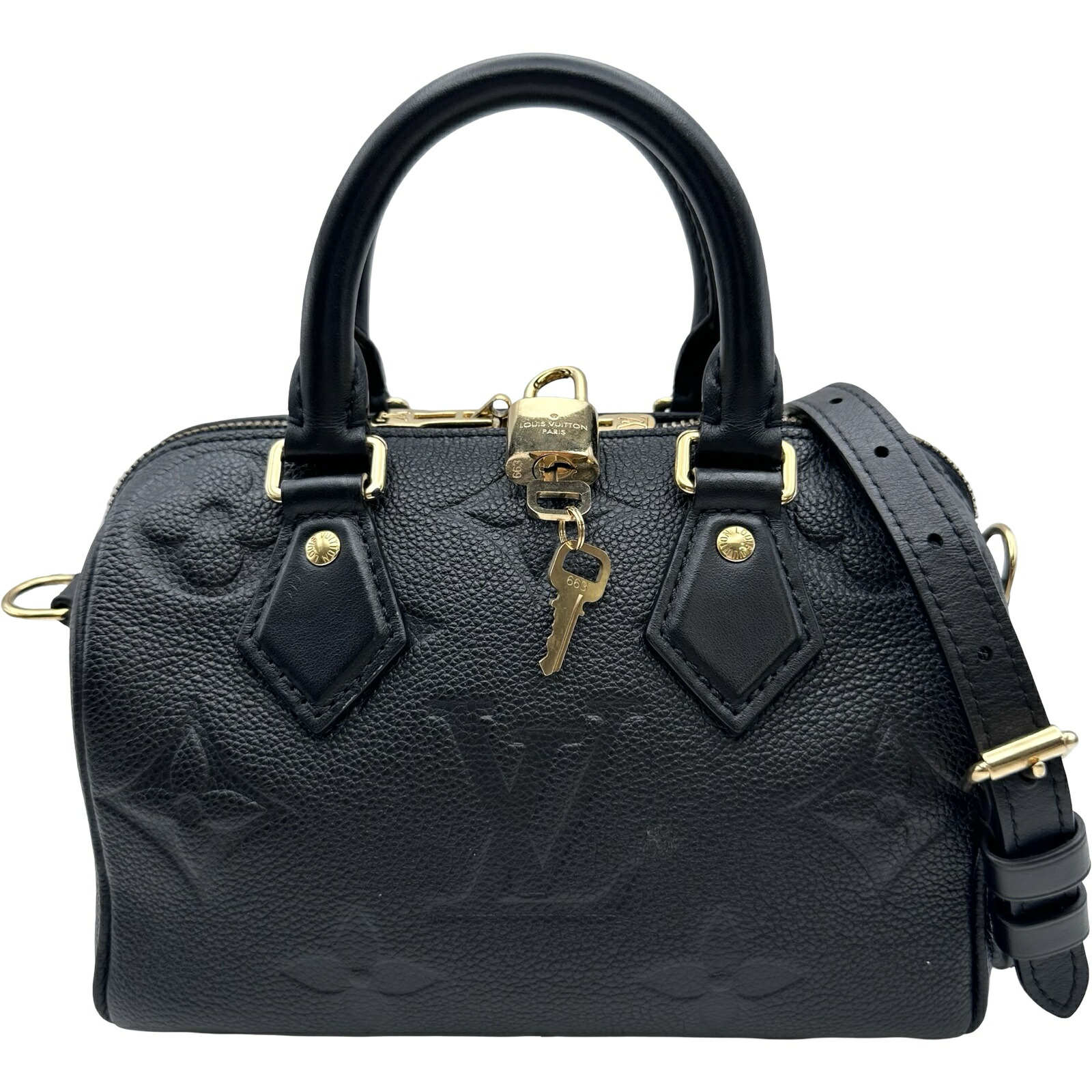 ルイ・ヴィトン LOUIS VUITTON スピーディ・バンドリエール 20 M58953 ノワール アン工業プラント レディース ボストンバッグ【中古】