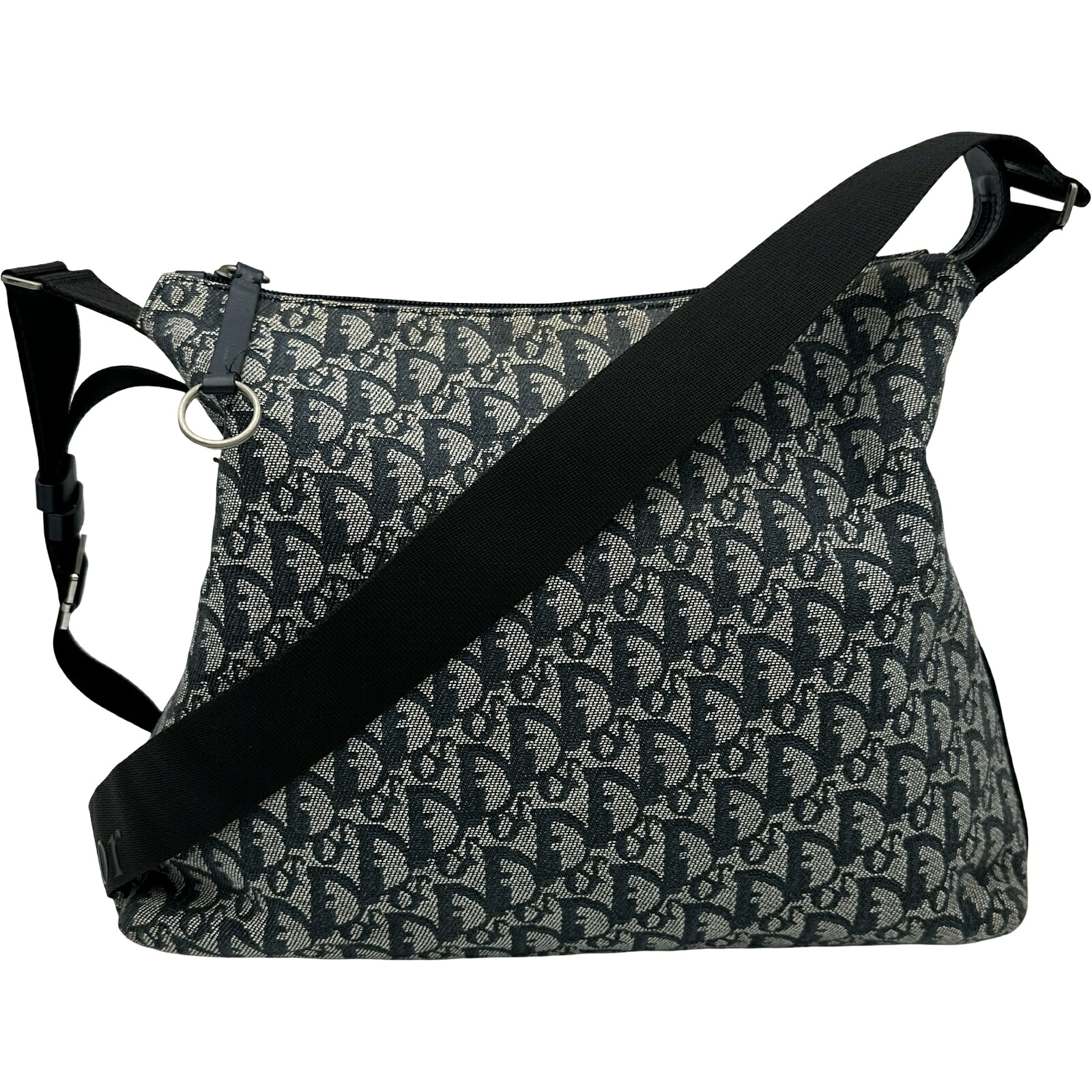 クリスチャン・ディオール Christian Dior トロッターショルダー 米国海軍 帆布 レディース ショルダーバッグ【中古】