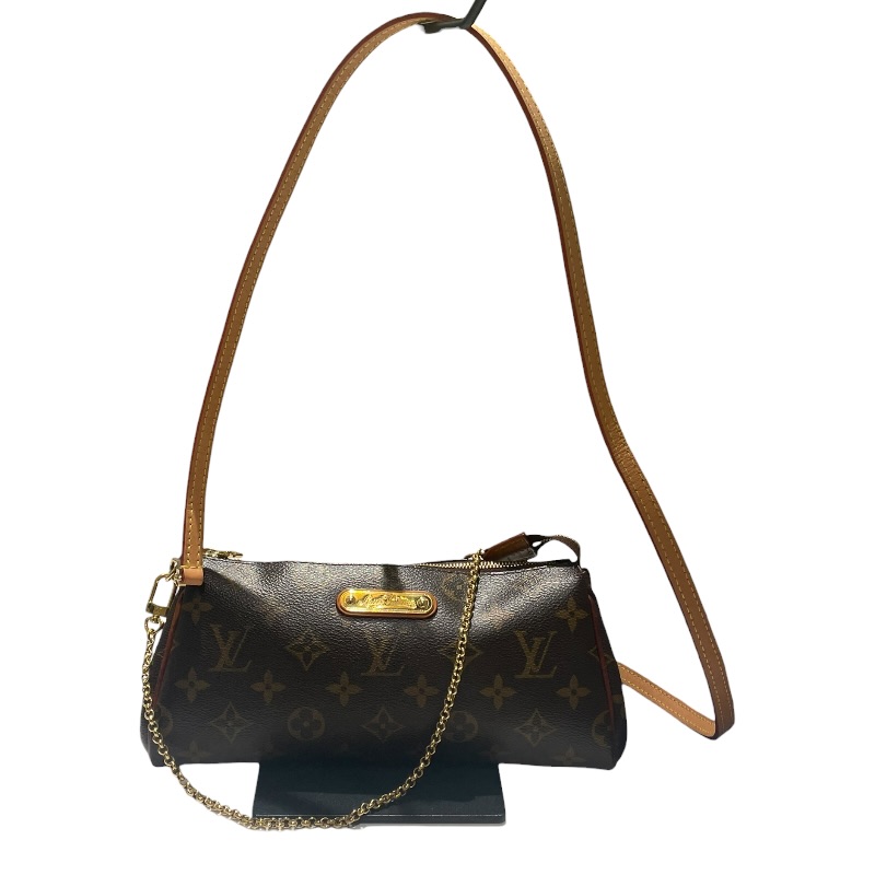 【6/1～ 最大限度30,000円OFF引き換え証！】ルイ・ヴィトン LOUIS VUITTON エヴァ M95567 赤銅色 モノグラム帆布 レディース ショルダーバッグ【中古】