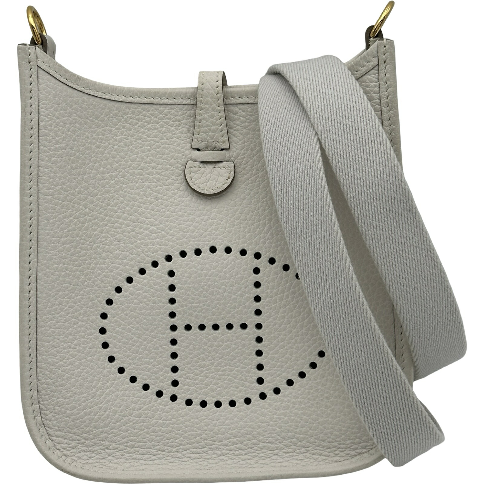 エルメス HERMES エヴリンTPM W刻 べ米トン ゴールド金具 トリヨン レディース ショルダーバッグ【中古】