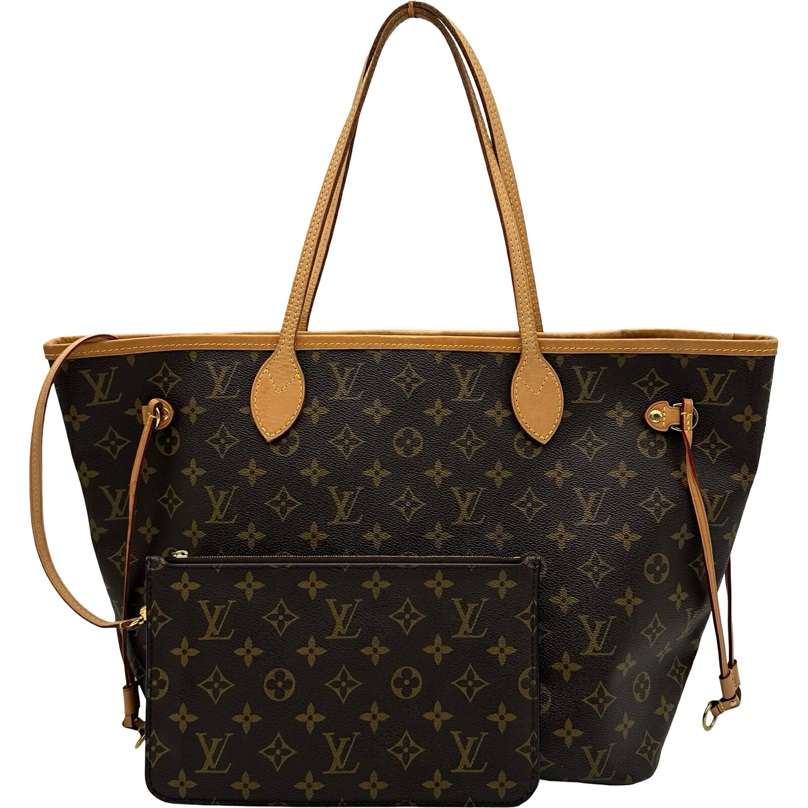 ルイ・ヴィトン LOUIS VUITTON ネヴァーフルMM M40995 ブラウン モノグラム レディース トートバッグ【中古】