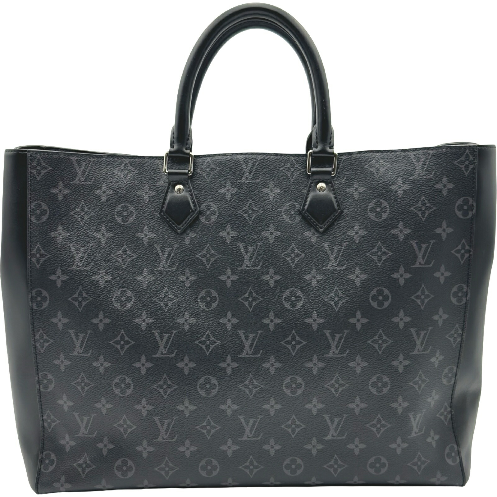 【6/1～ 最大限度30,000円OFF引き換え証！】ルイ・ヴィトン LOUIS VUITTON グラン・サック M44733 モノグラム・エクリプス メンズ トートバッグ【中古】