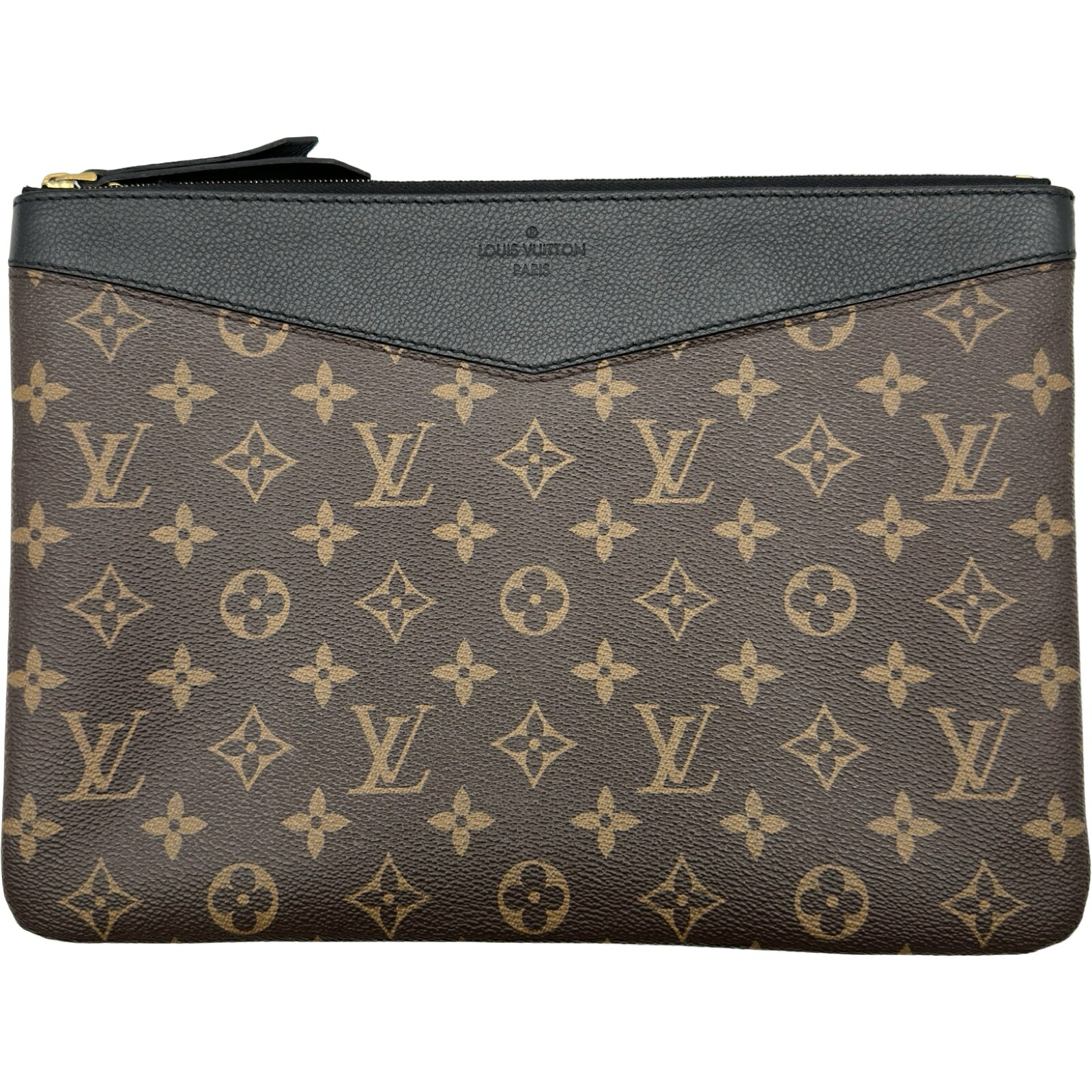 【6/1～ 最大限度30,000円OFF引き換え証！】ルイ・ヴィトン LOUIS VUITTON デイリー車寄せ M62048 モノグラム ユニ一発やる クラッチペダル御徒面子 2塁手御徒面子【中古】