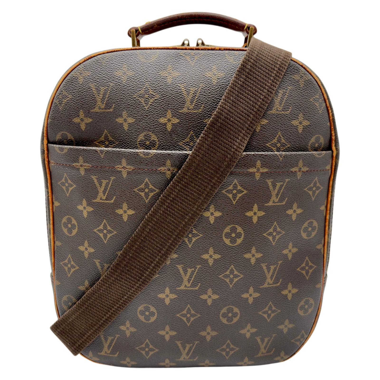 【6/1～ 最大限度30,000円OFF引き換え証！】ルイ・ヴィトン LOUIS VUITTON パックオール・サックアド M51132 赤銅色 モノグラム/なめし革 レディース 上半身御徒面子【中古】