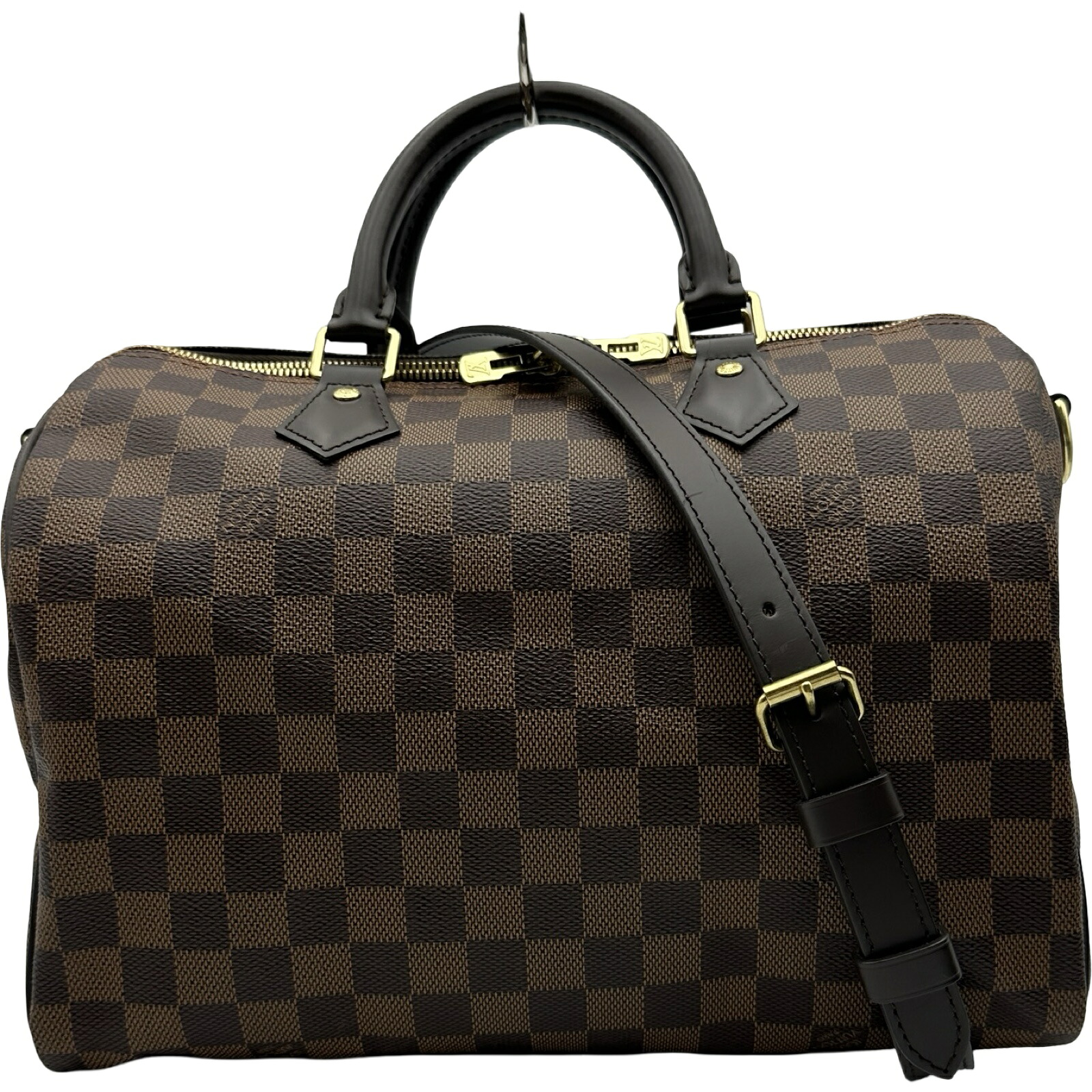 【6/1～ 最大限度30,000円OFF引き換え証！】ルイ・ヴィトン LOUIS VUITTON スピーディ･バンドリエール30 N41367 赤銅色 ダミエ レディース ボストンバッグ【中古】