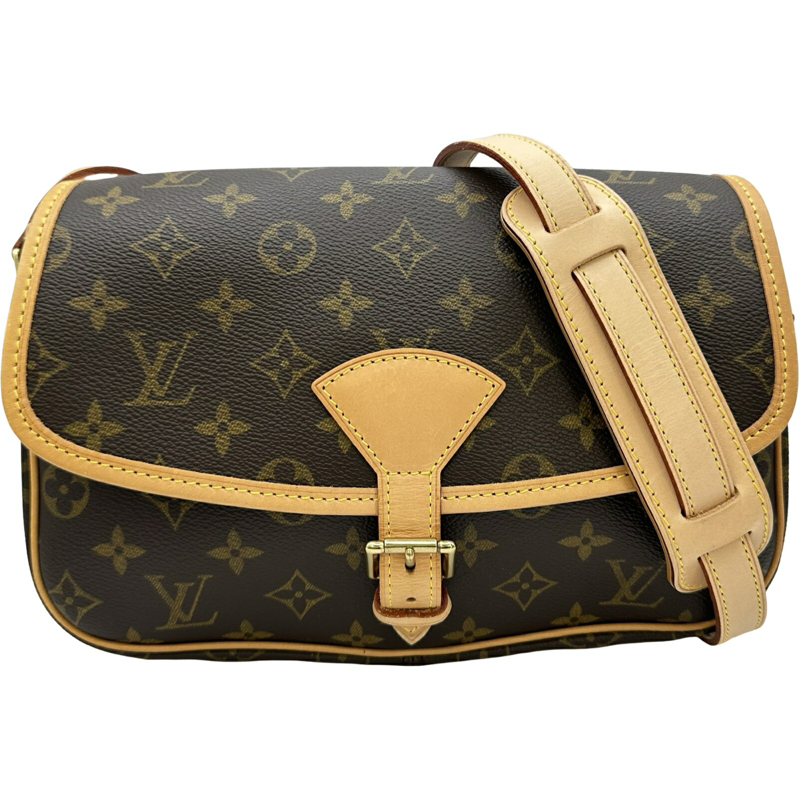 【最大限度40,000円OFF引き換え証離れ離れ中！】ルイ・ヴィトン LOUIS VUITTON ソローニュ M42250 赤銅色 モノグラム レディース ショルダーバッグ【中古】