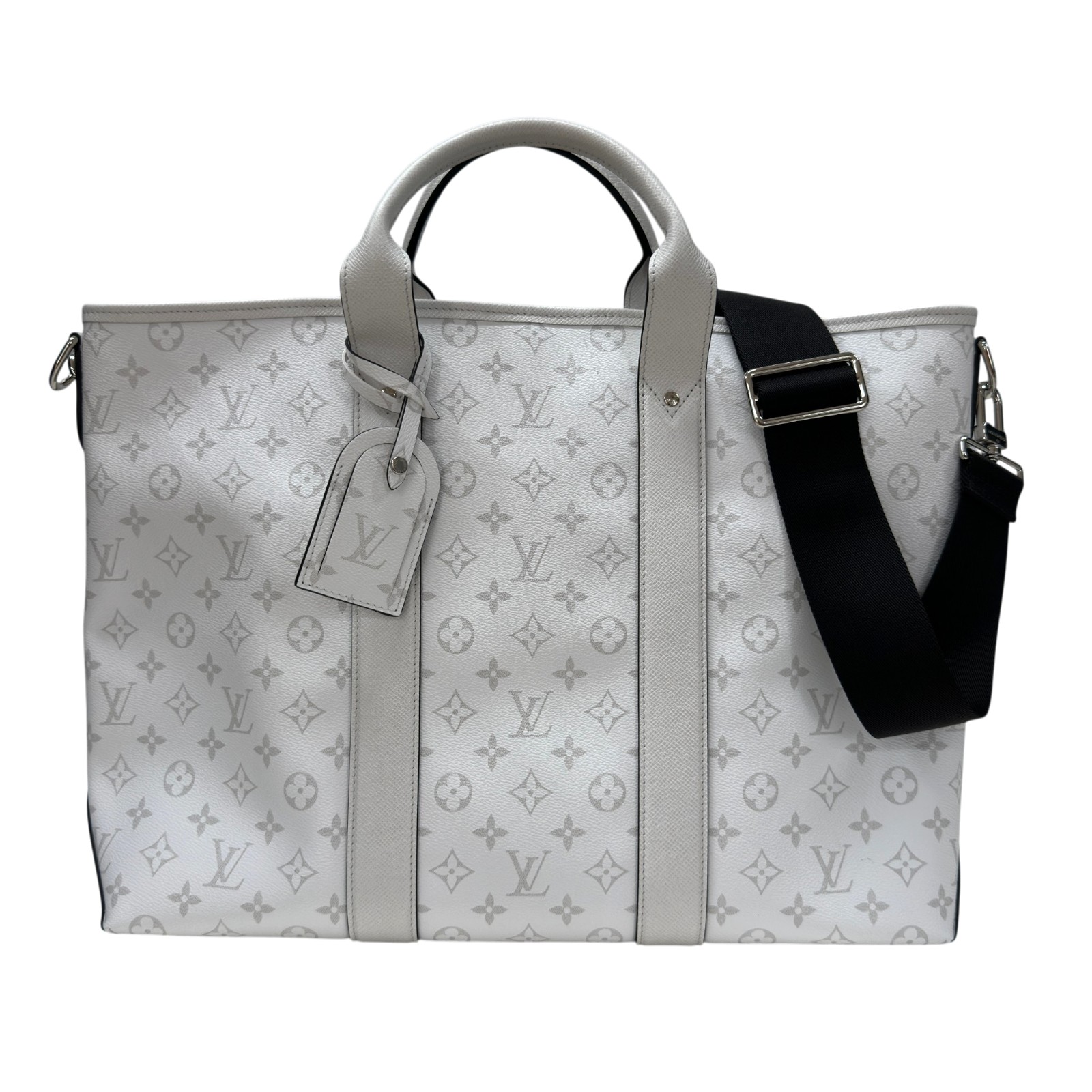 【6/1～ 最大限度30,000円OFF引き換え証！】ルイ・ヴィトン LOUIS VUITTON 土日 トートNM M30919 ブラン 五分五分ガ ラマ メンズ トートバッグ【中古】