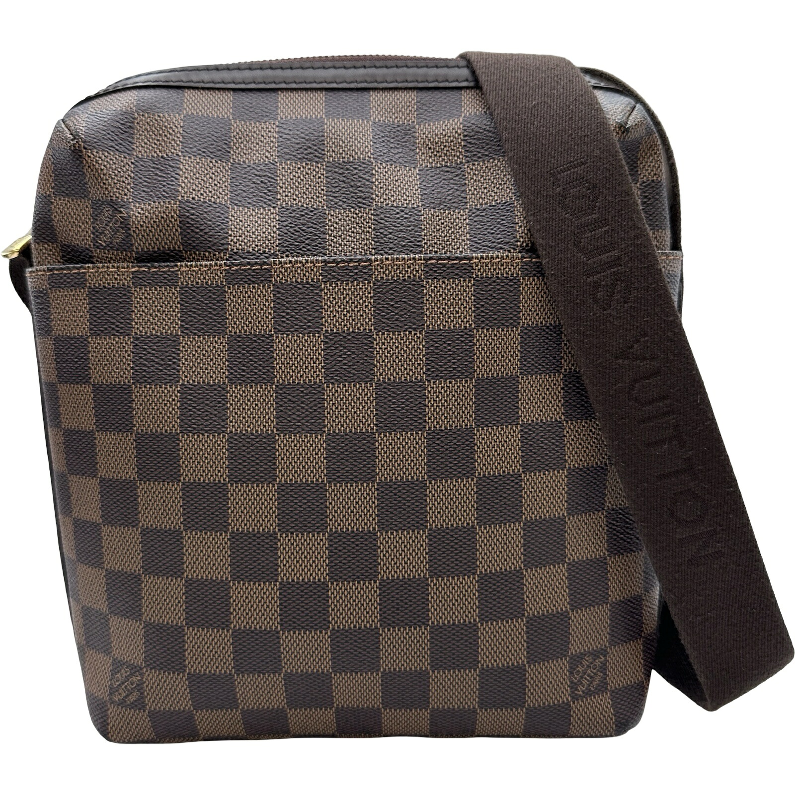 ルイ・ヴィトン LOUIS VUITTON トロター・ボブール N41135 ブラウン ダミエキャンバス メンズ ショルダーバッグ【中古】｜OKURA（おお蔵）店