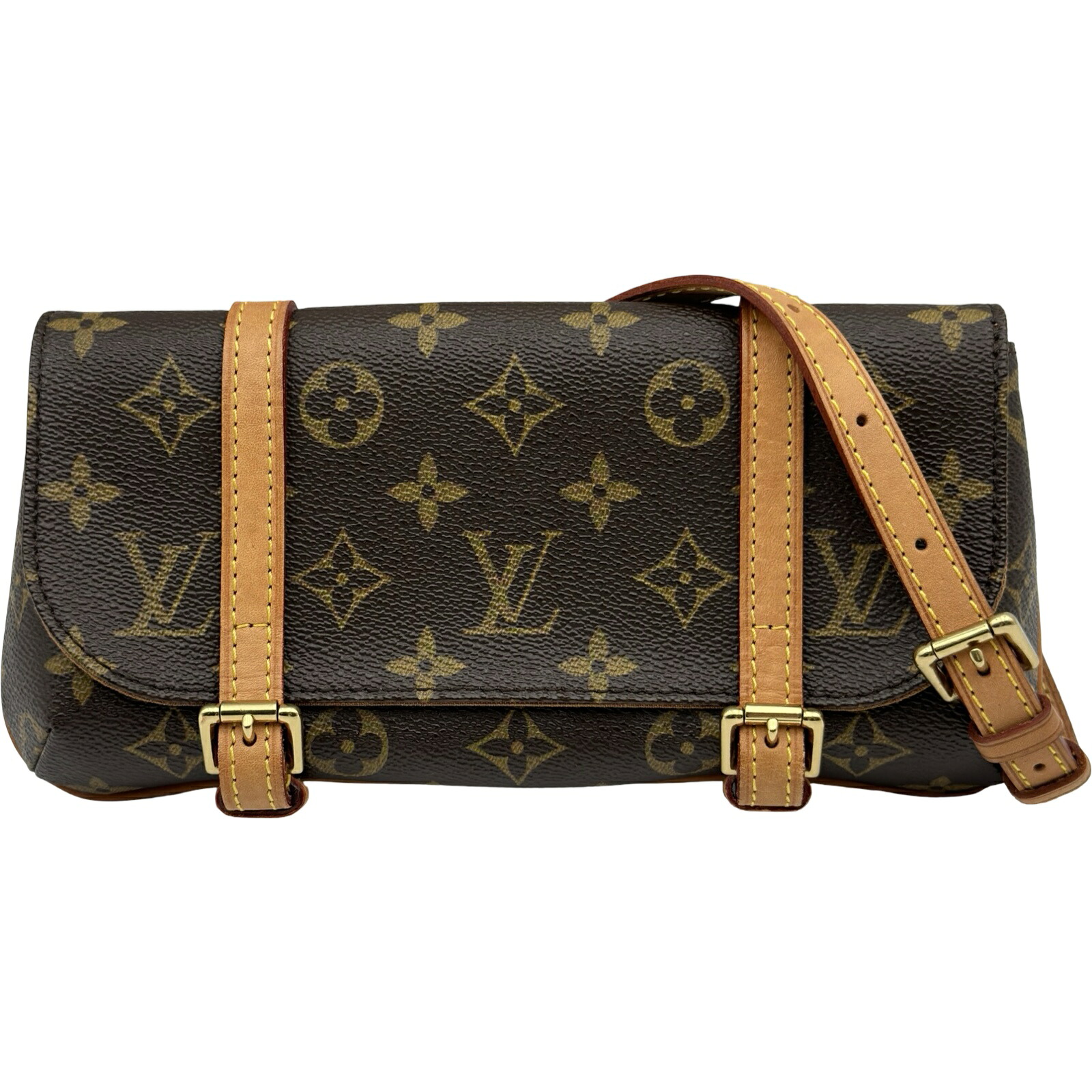 【6/1～ 最大限度30,000円OFF引き換え証！】ルイ・ヴィトン LOUIS VUITTON ポシェット・マレル M51159 モノグラム レディース 酉の方角御徒面子【中古】