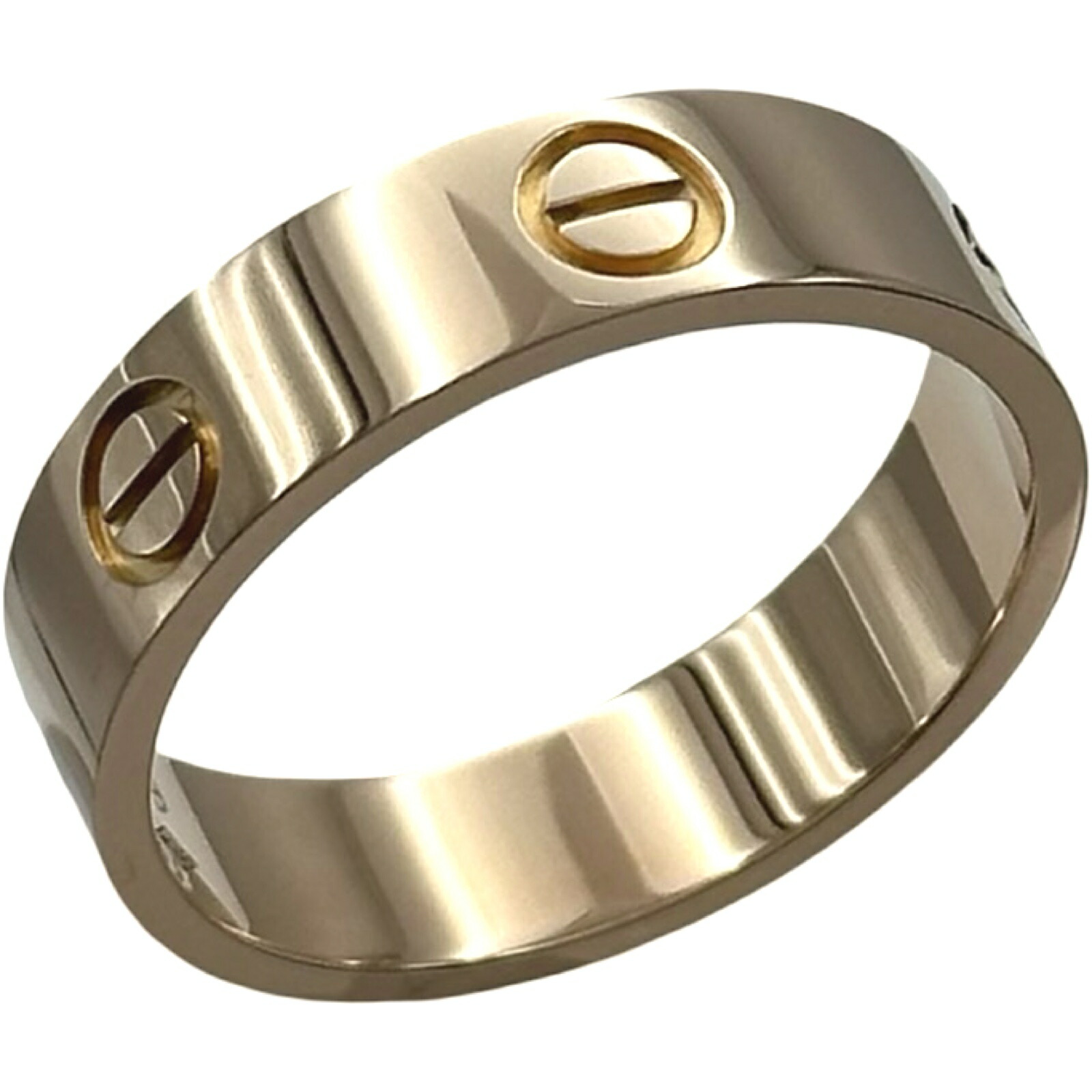 カルティエ Cartier 優しいこと輪っか サクラ色ゴールド 750 宝飾品【中古】
