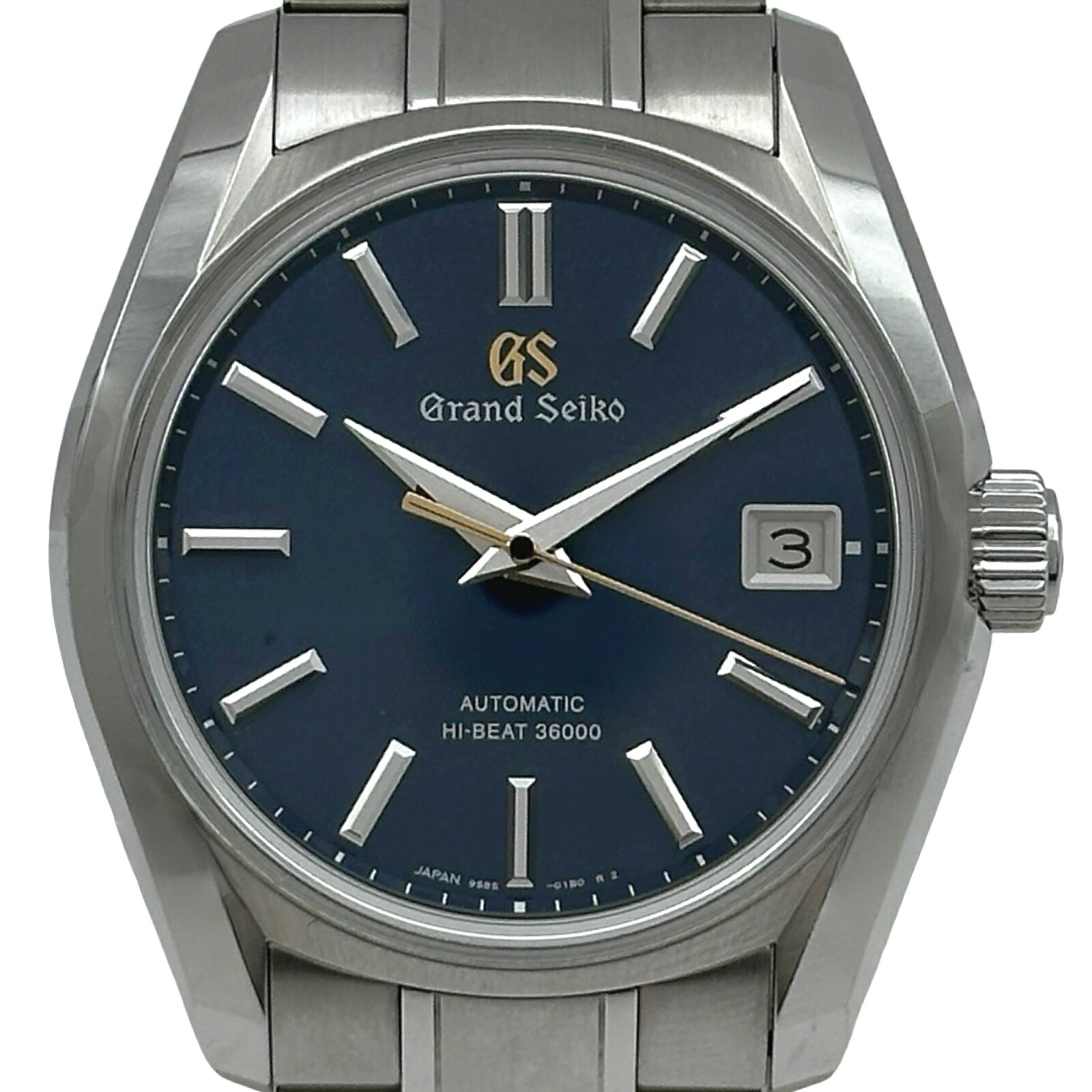 グランドセイコー Grand Seiko ヘリテージコレクション SBGH273G(9S8501H0) ネイビー ステンレススチール 自動巻き メンズ 腕時計【中古】|OKURA(おお蔵)店