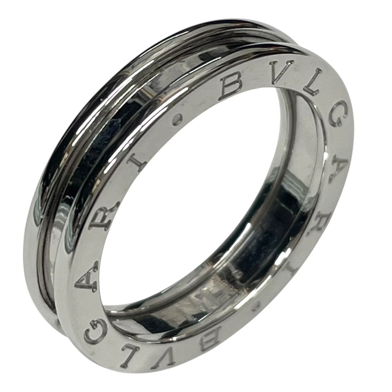 【6/1～ 最大限度30,000円OFF引き換え証！】ブル小峡谷 BVLGARI ビーゼロワンリング1ダンス楽隊(XS) しろがね色 750 宝飾品【中古】