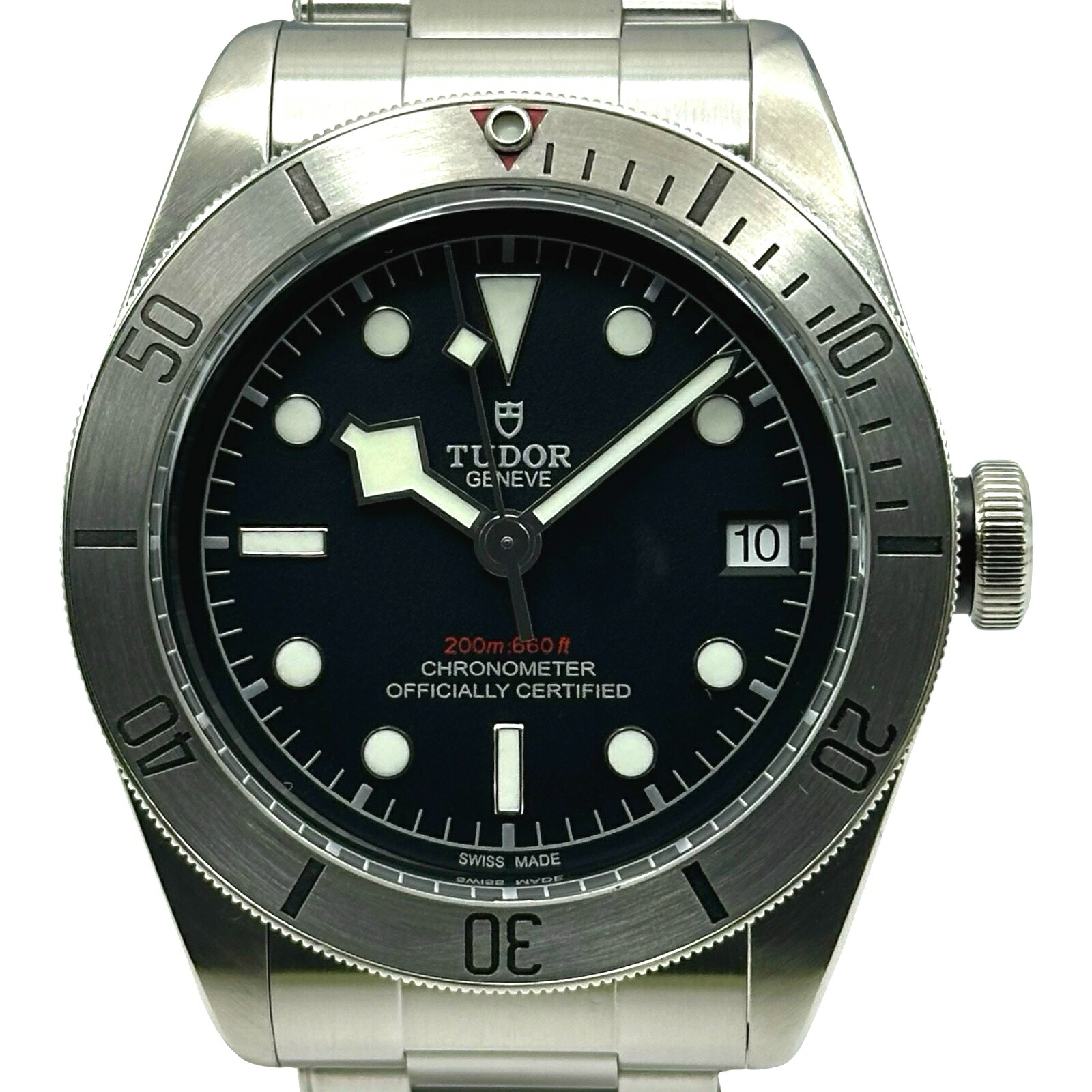 チューダー/チュードル TUDOR ヘリテージ ブラックベイ 79730 ブラック ステンレススチール 自動巻き メンズ 腕時計【中古】｜OKURA（おお蔵）店